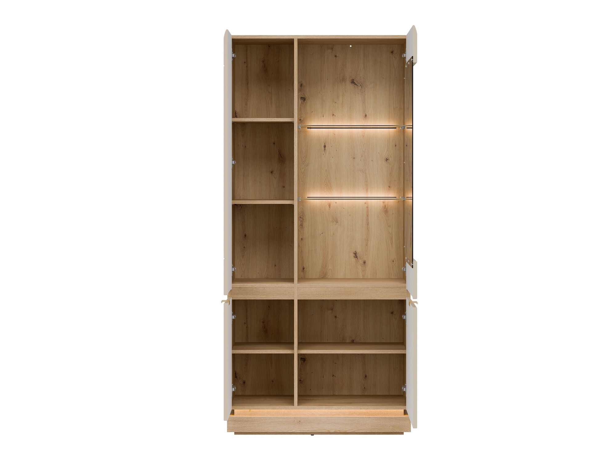 Стеллаж Teselbu 111 (Кашемир + Дуб)