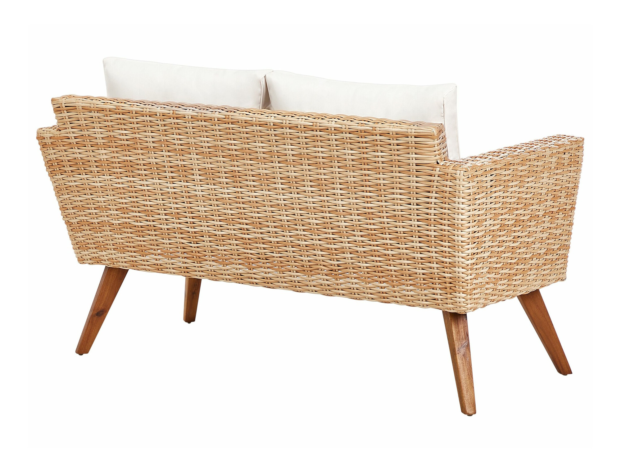 Dārza mēbeļu komplekts Berwyn 2626 (Gaiši brūns + Balts)