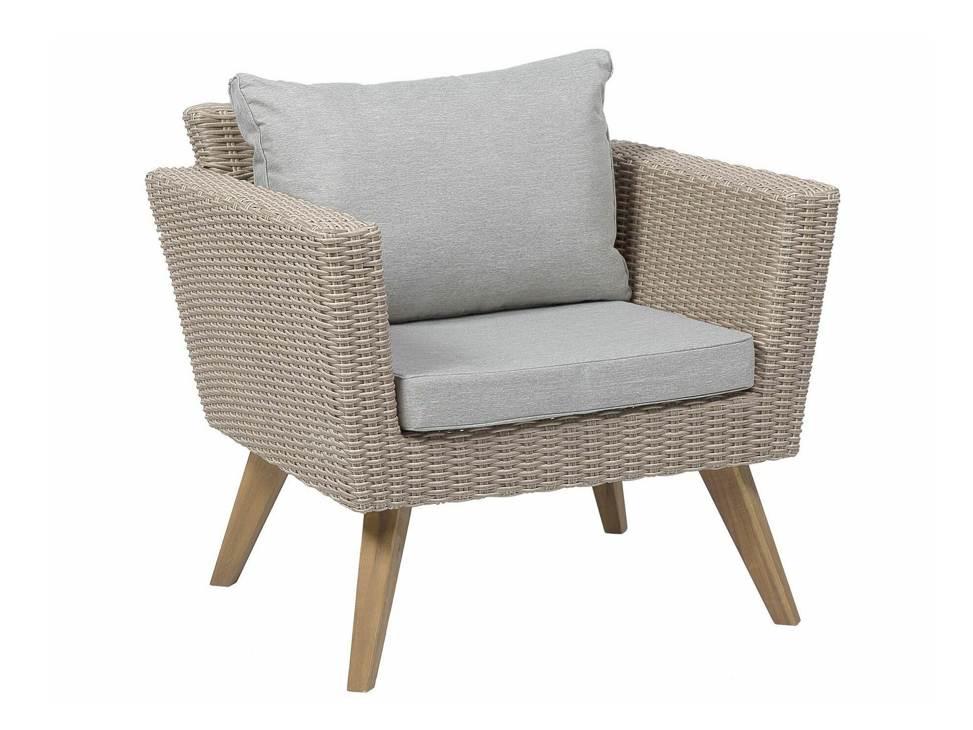 Dārza mēbeļu komplekts Berwyn 2626 (Taupe + Pelēks)