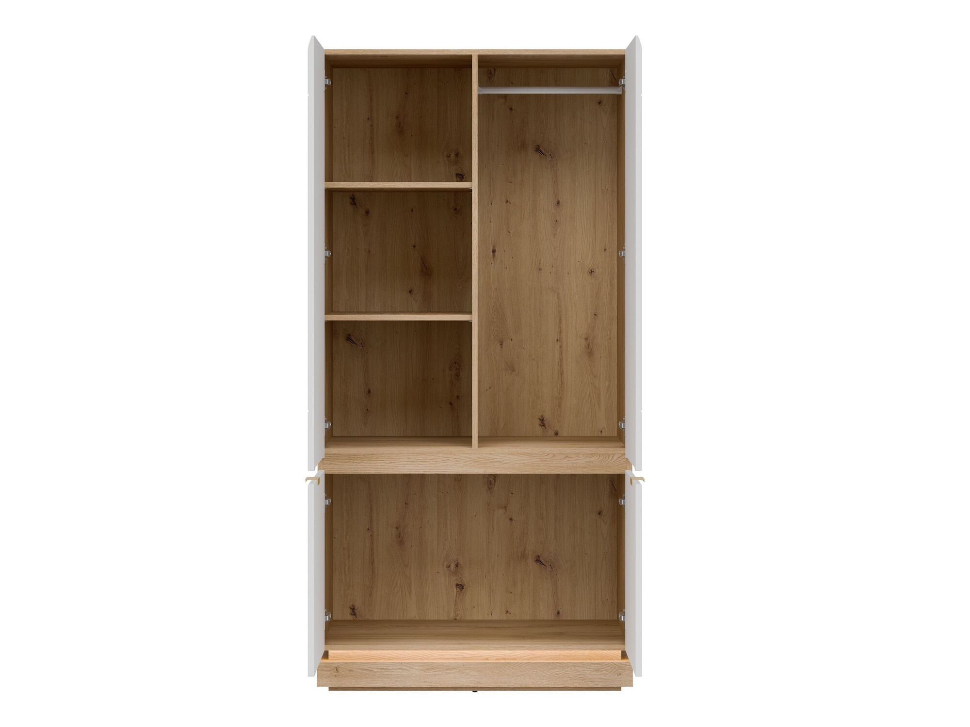 Skapis Teselbu 113 (Balts + Ozols)