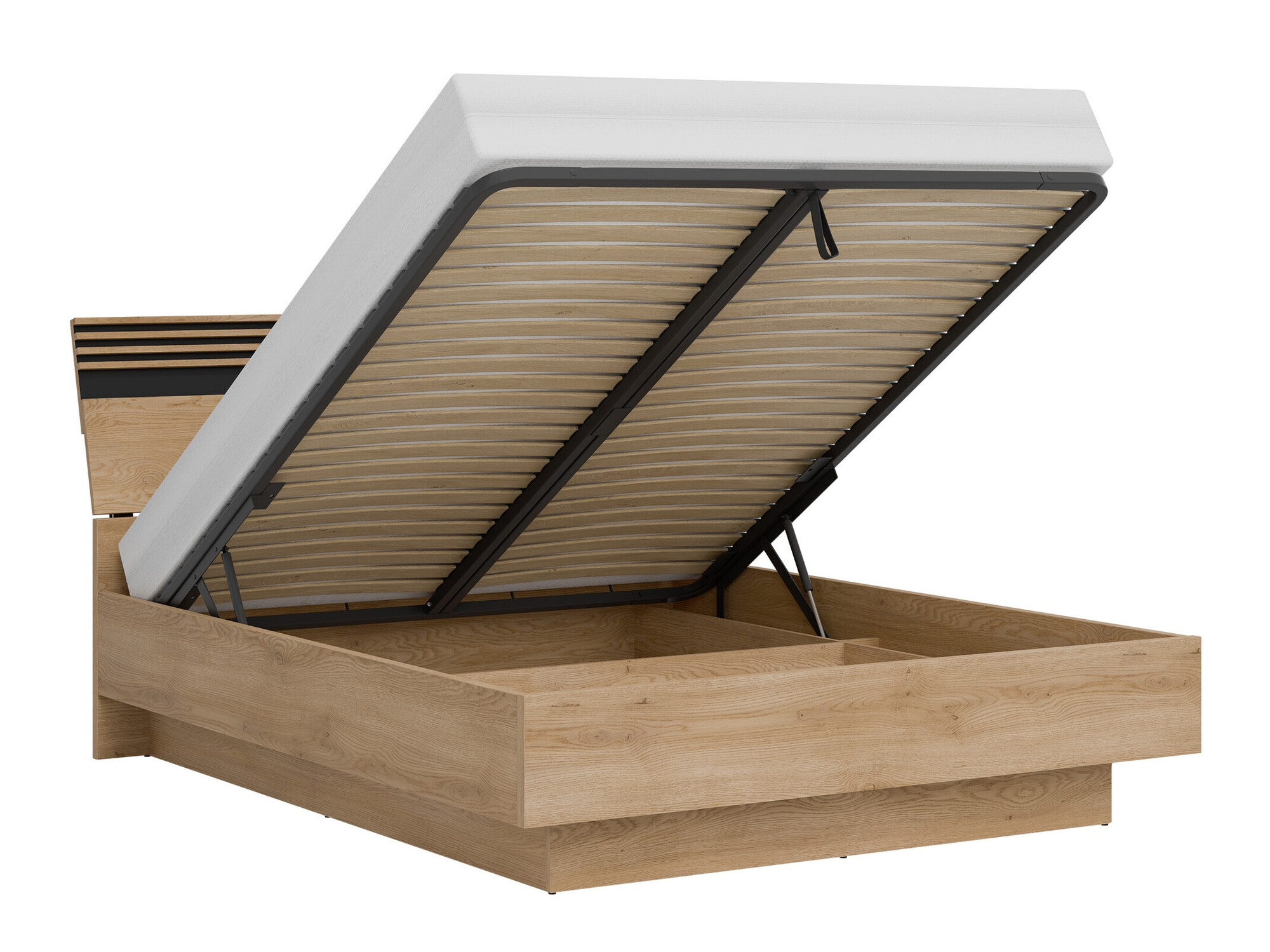 Guļamistabas komplekts Teselbu 117 (Kašmirs + Ozols)