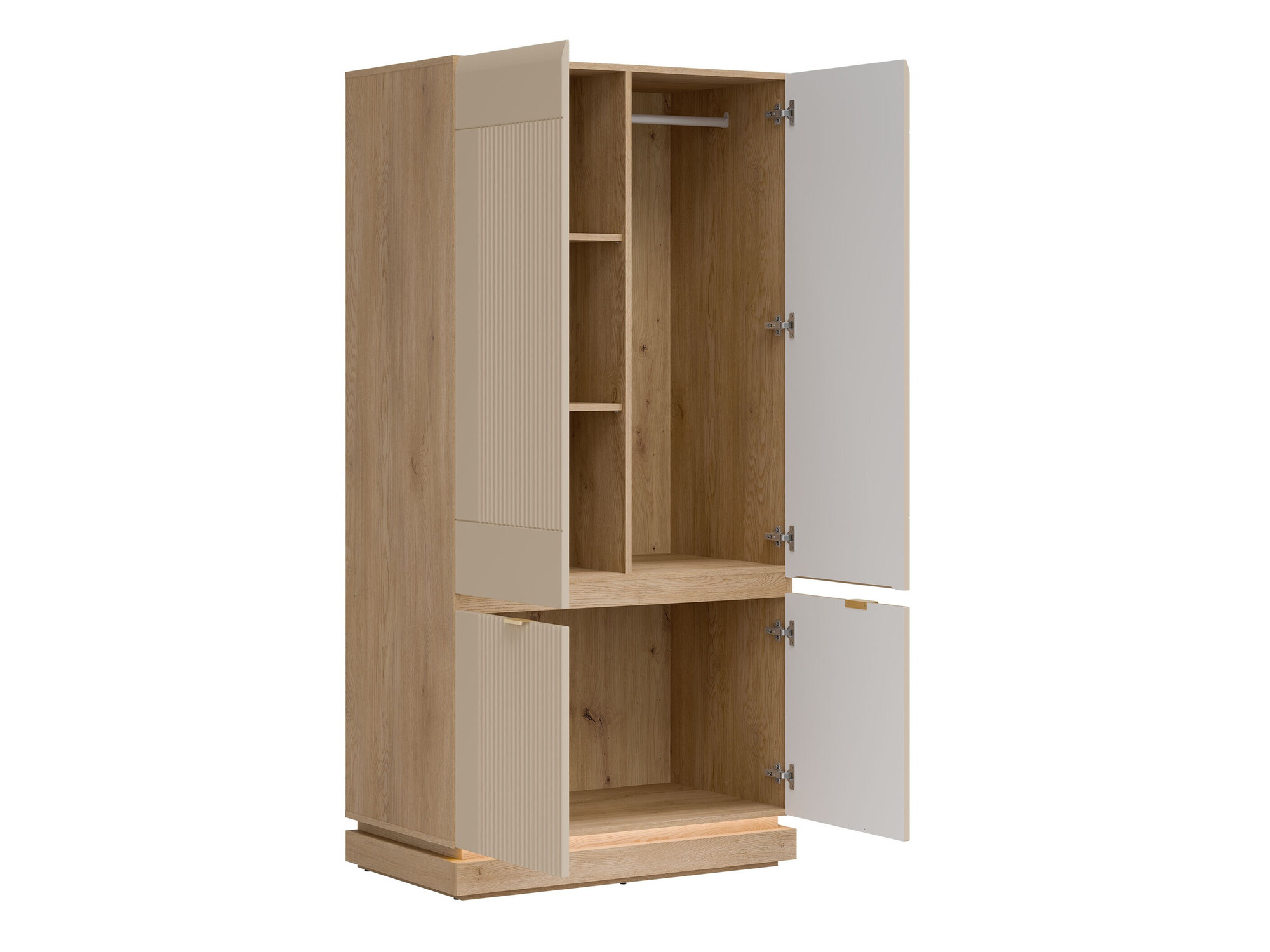 Guļamistabas komplekts Teselbu 117 (Kašmirs + Ozols)