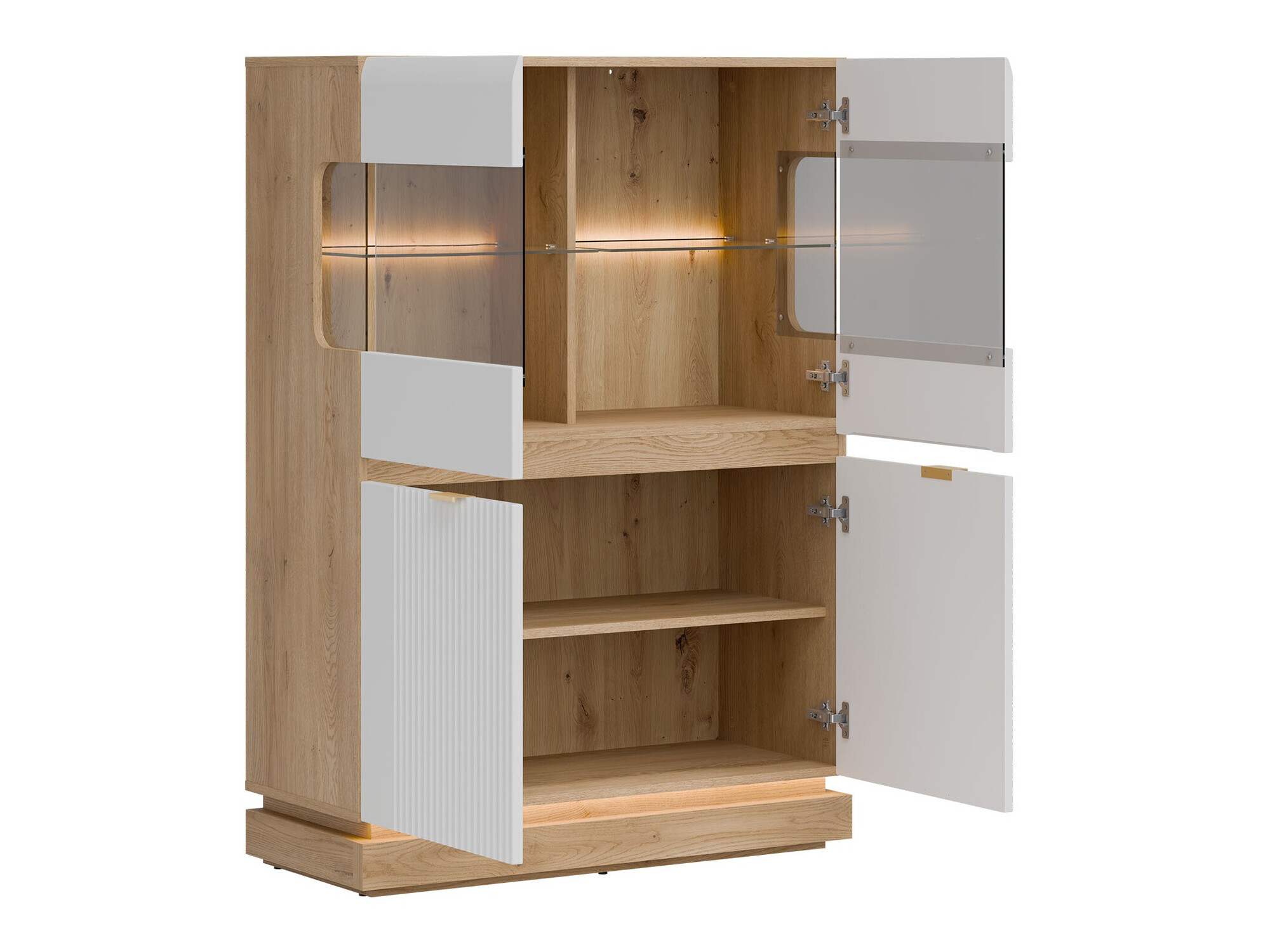 Набор для гостиной Teselbu 116 (Белый + Дуб)