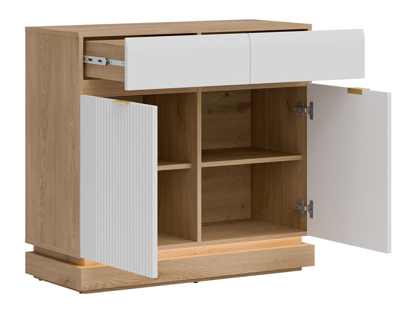 Набор для гостиной Teselbu 116 (Белый + Дуб)