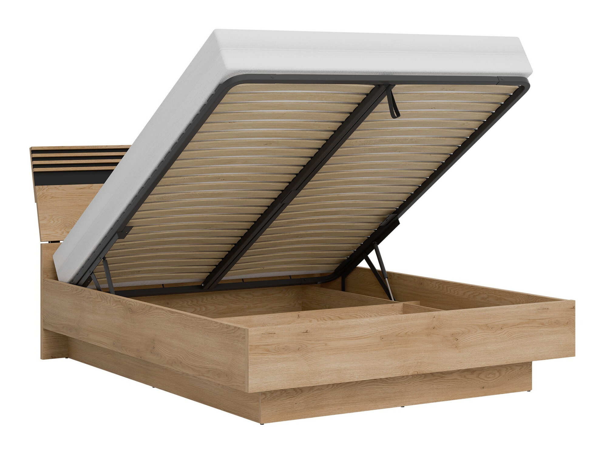 Спальный гарнитур Teselbu 117 (Белый + Дуб)