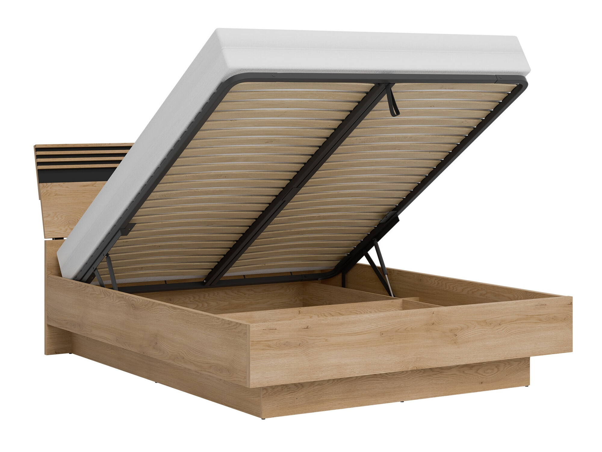 Спальный гарнитур Teselbu 117 (Кашемир + Дуб)