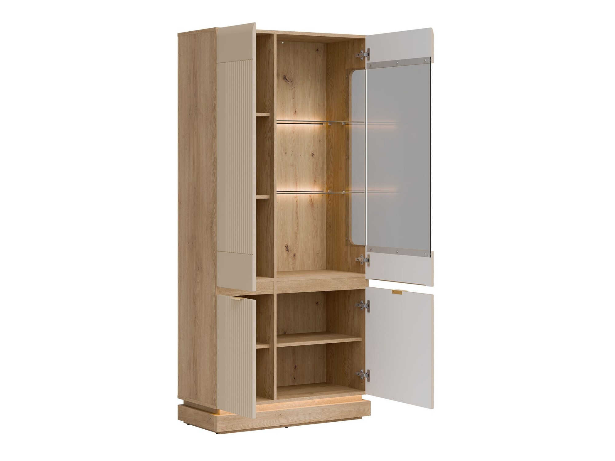 Viesistabas komplekts Teselbu 116 (Kašmirs + Ozols)