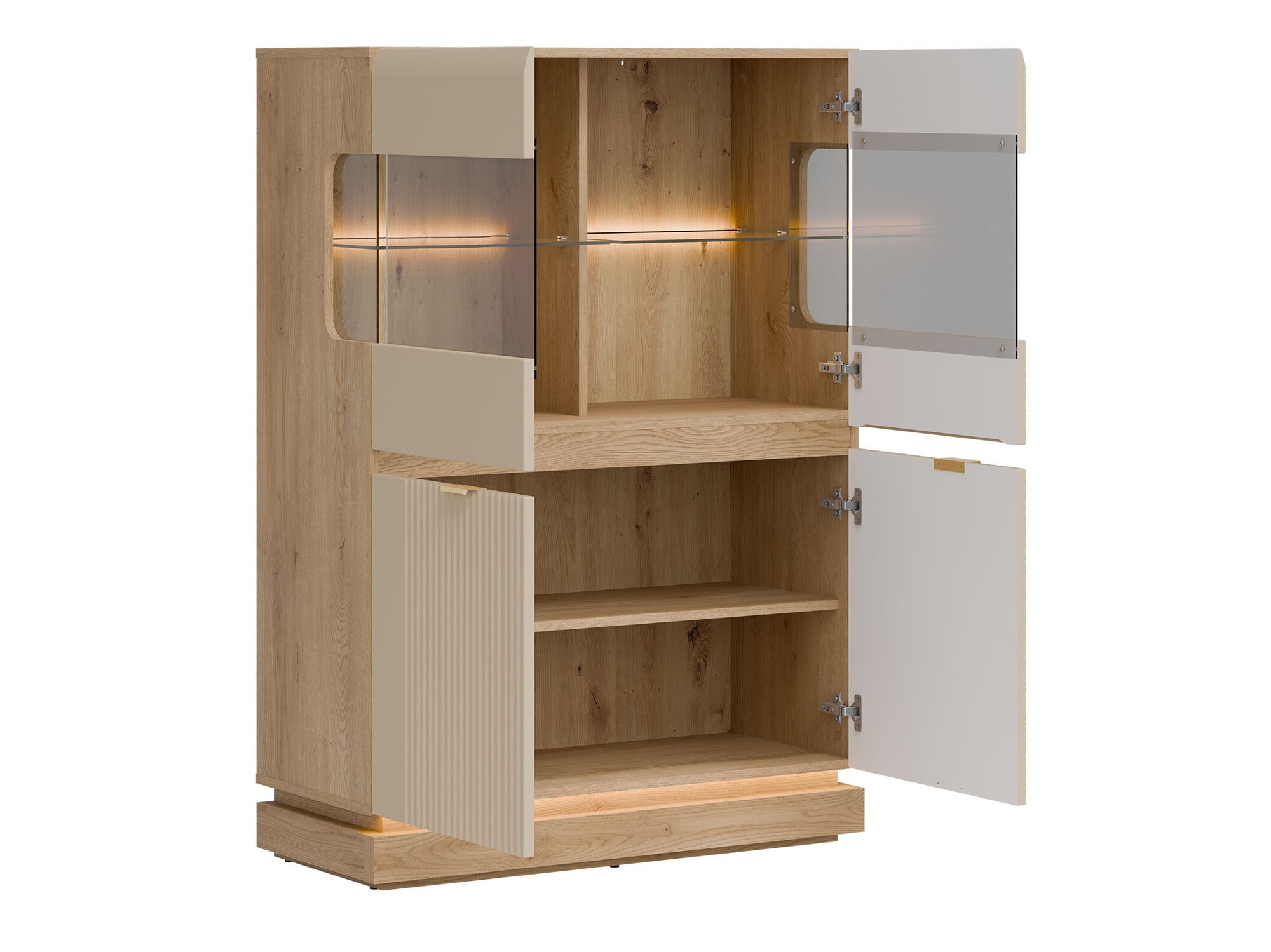 Viesistabas komplekts Teselbu 116 (Kašmirs + Ozols)