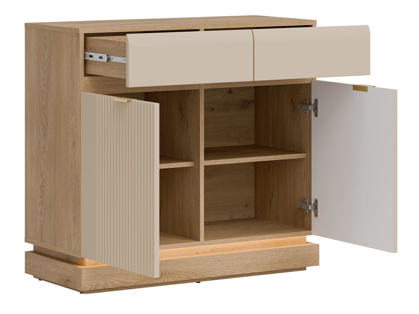 Viesistabas komplekts Teselbu 116 (Kašmirs + Ozols)