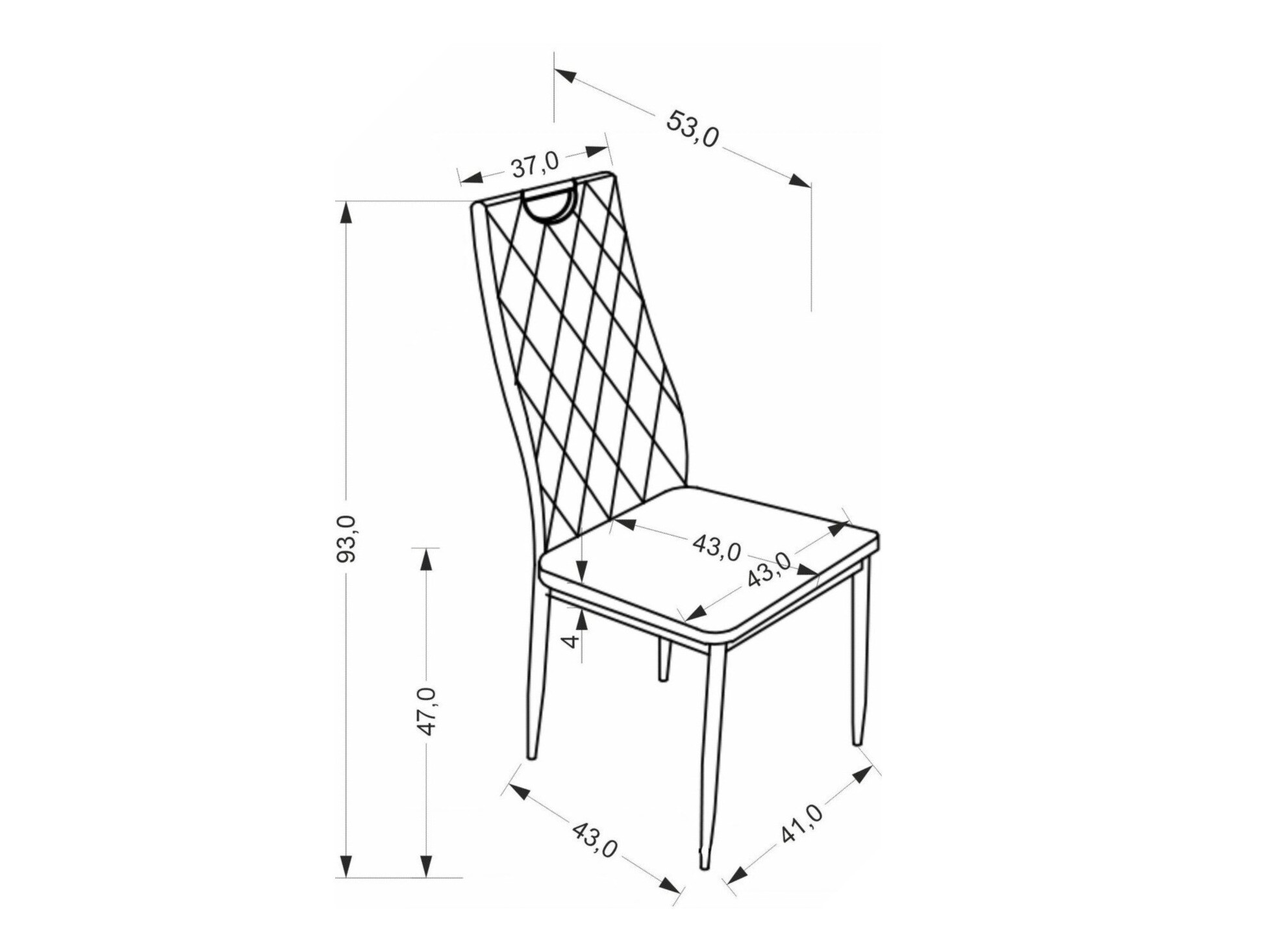 Krēsls Houston 1952 (Bēšs)