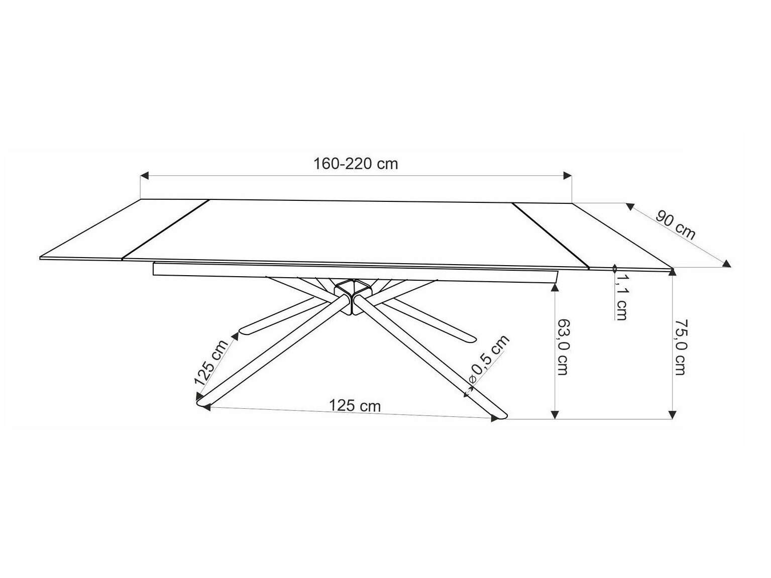 Cтол Houston 1956