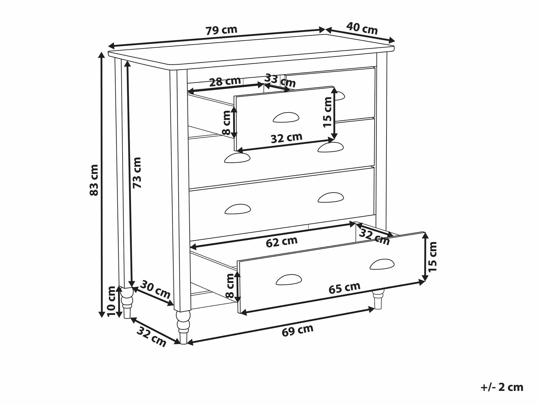 Kumode Berwyn 2641 (Melns)