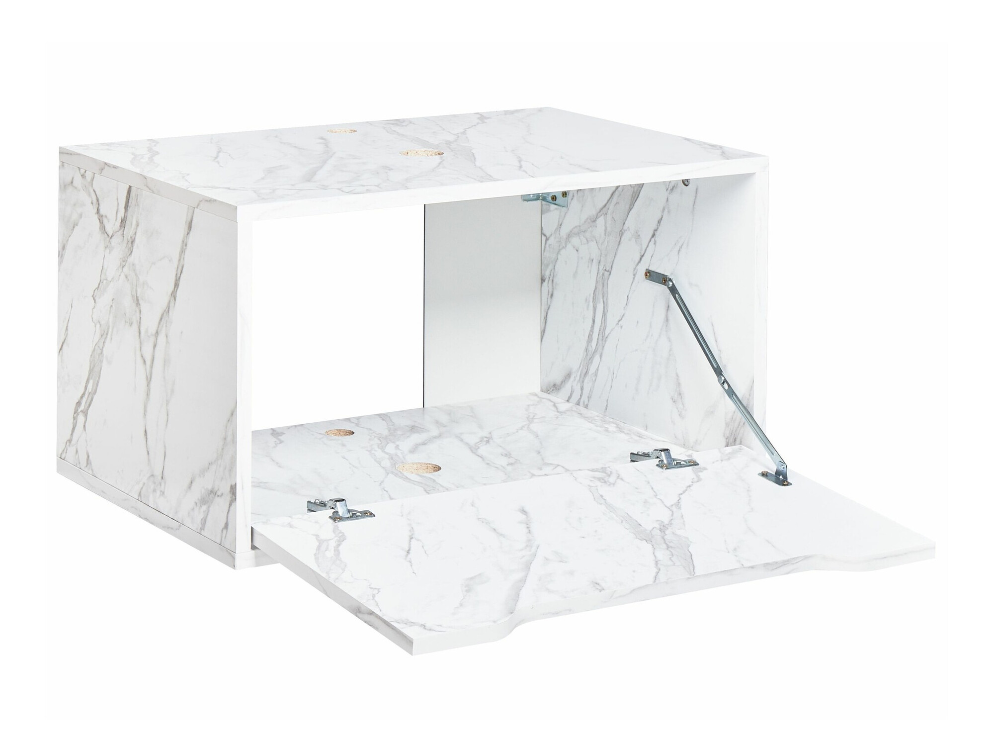 Piekarams vannas istabas skapītis izlietnei Berwyn 2644 (Balts marmors)