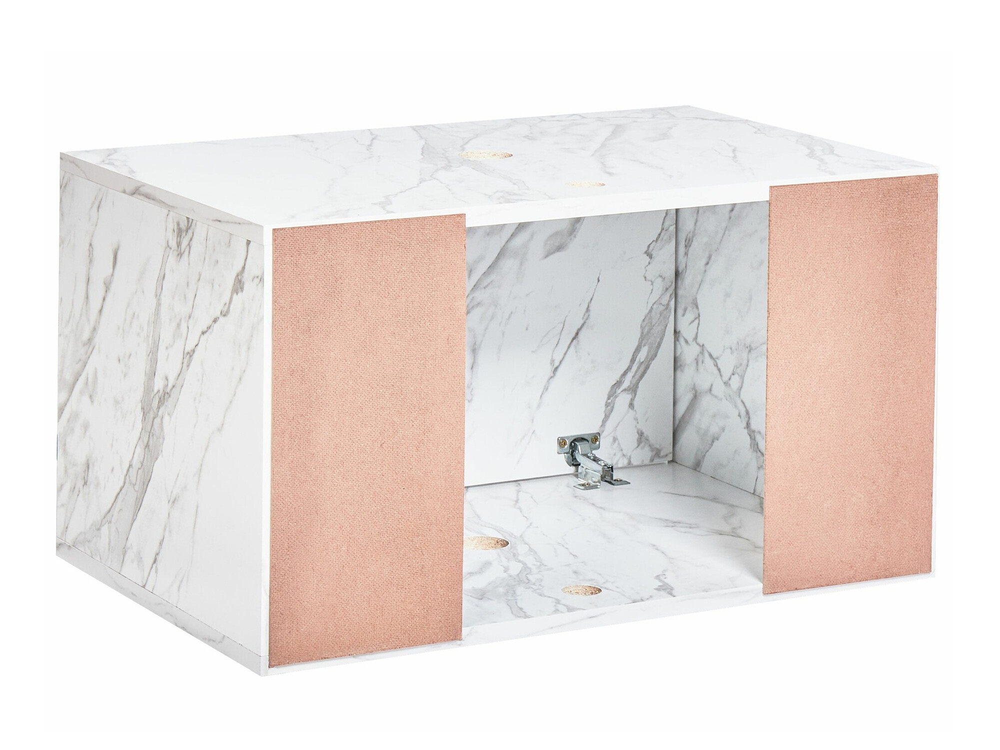 Piekarams vannas istabas skapītis izlietnei Berwyn 2644 (Balts marmors)