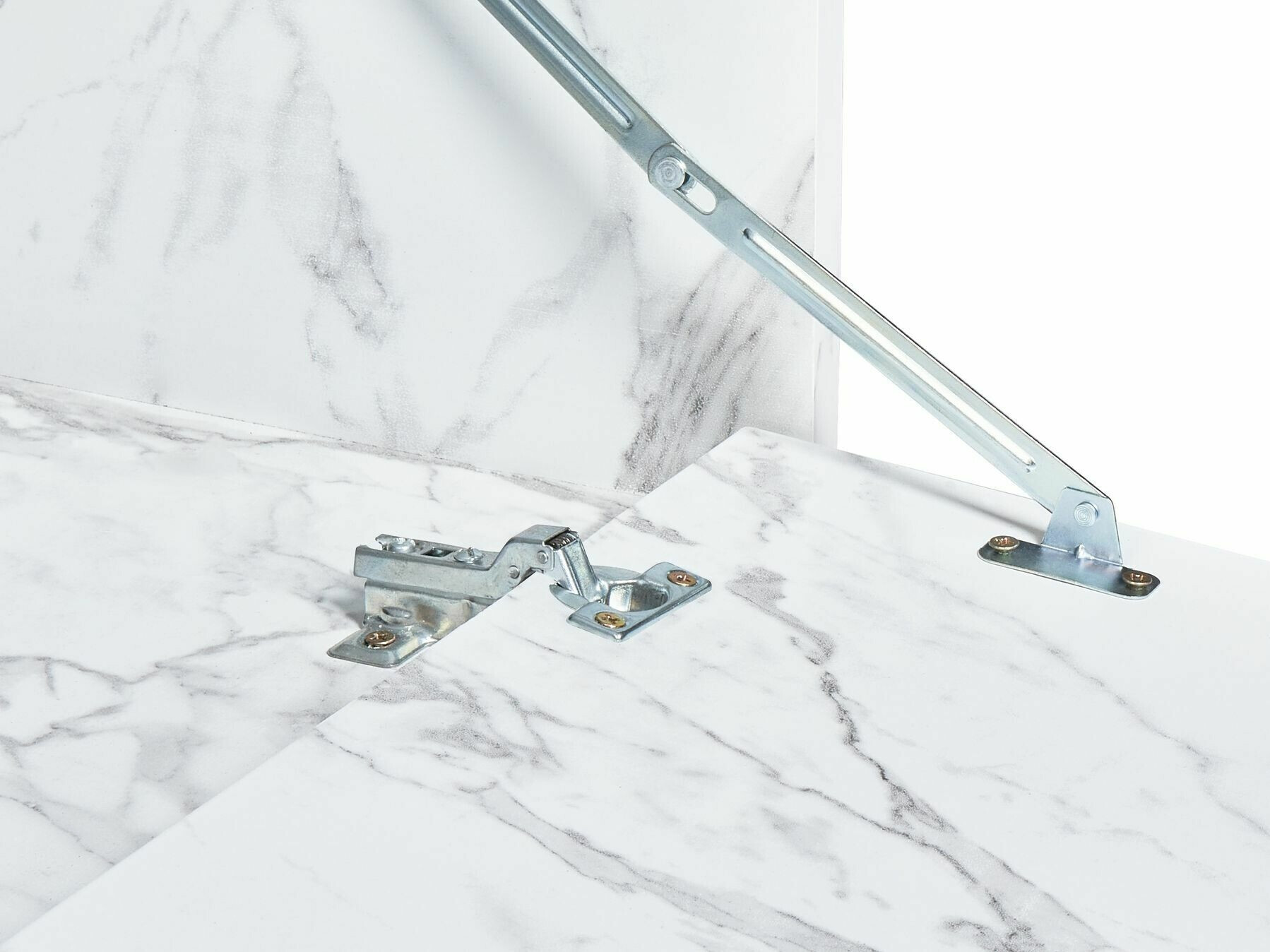 Piekarams vannas istabas skapītis izlietnei Berwyn 2644 (Balts marmors)