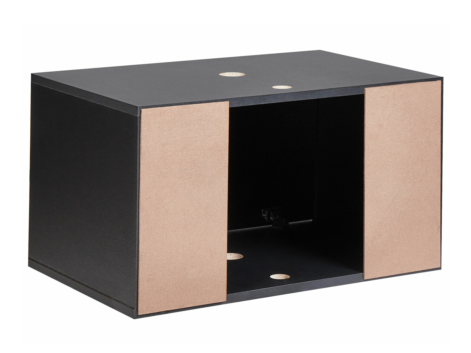 Piekarams vannas istabas skapītis izlietnei Berwyn 2644 (Melns)