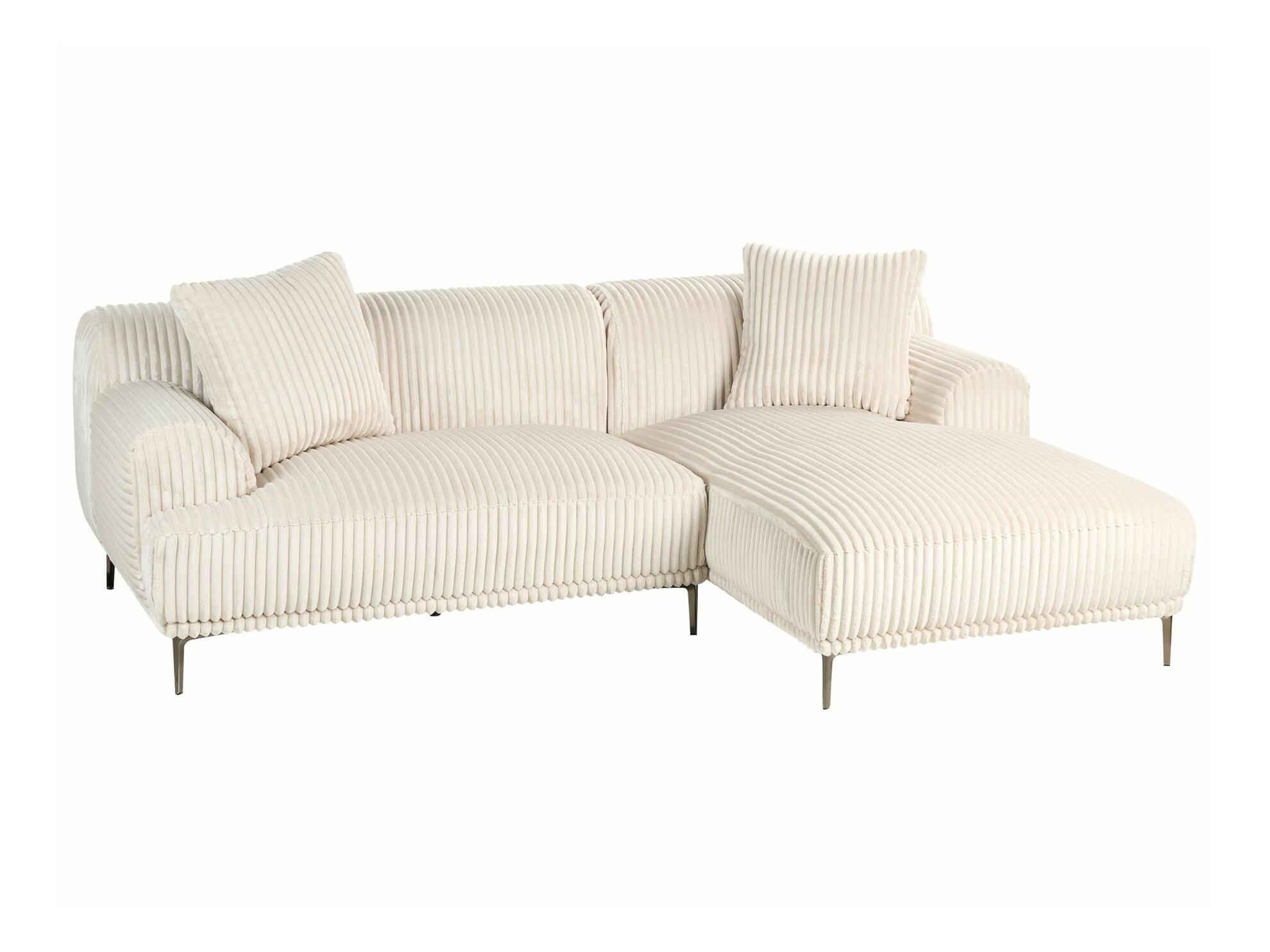 Stūra dīvāns Berwyn 2640 (Balts)