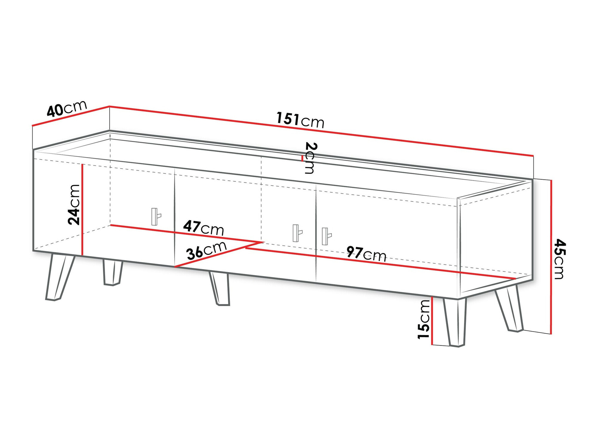 TV galds Comfivo Avimelo 106
