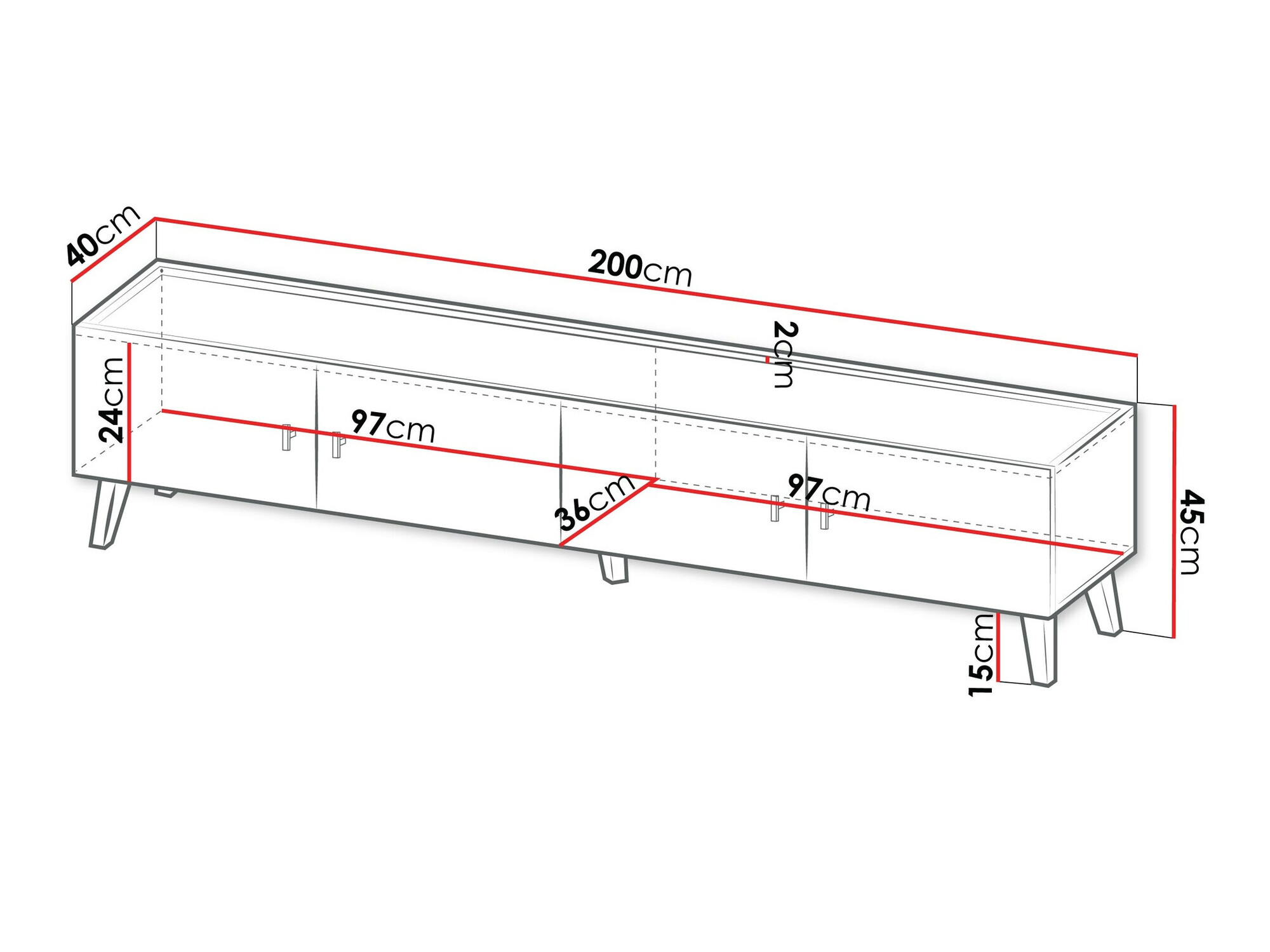 ТВ тумба Comfivo Avimelo 105