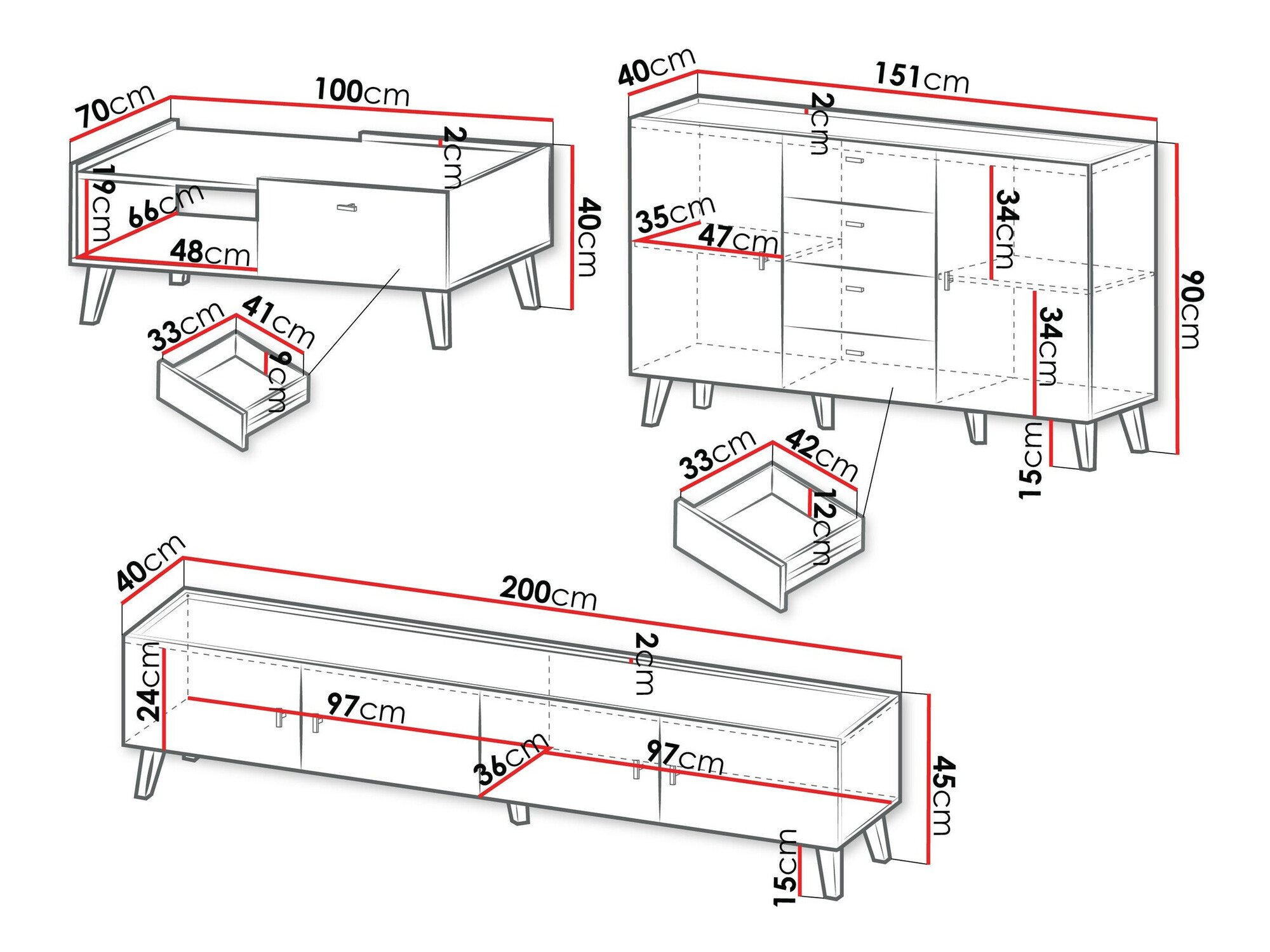 Viesistabas komplekts Comfivo Avimelo 102