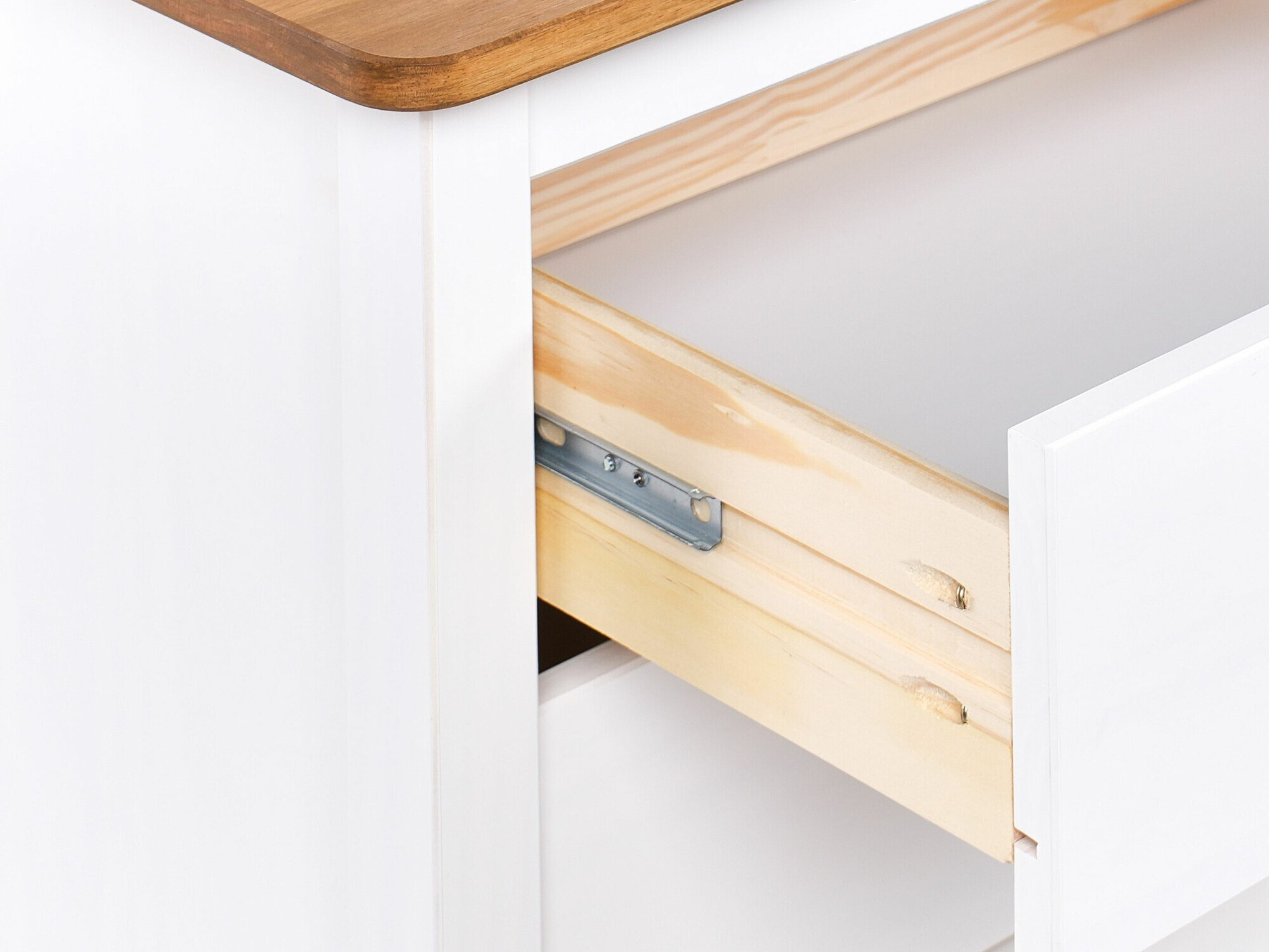 Naktsgaldiņš Berwyn 2481 (Balts + Gaišs koks)