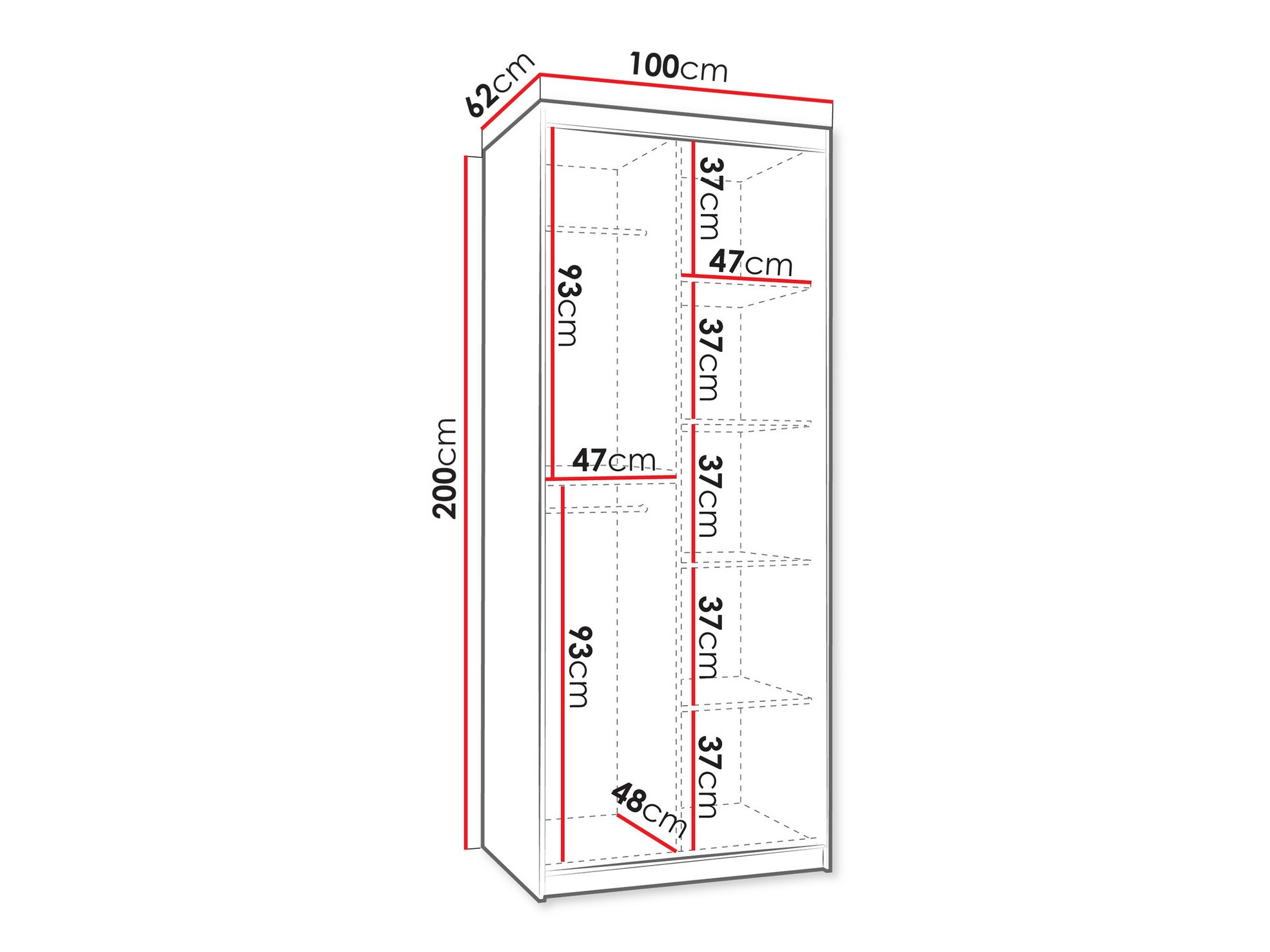 Skapis Hartford 498 (Artisan ozols)