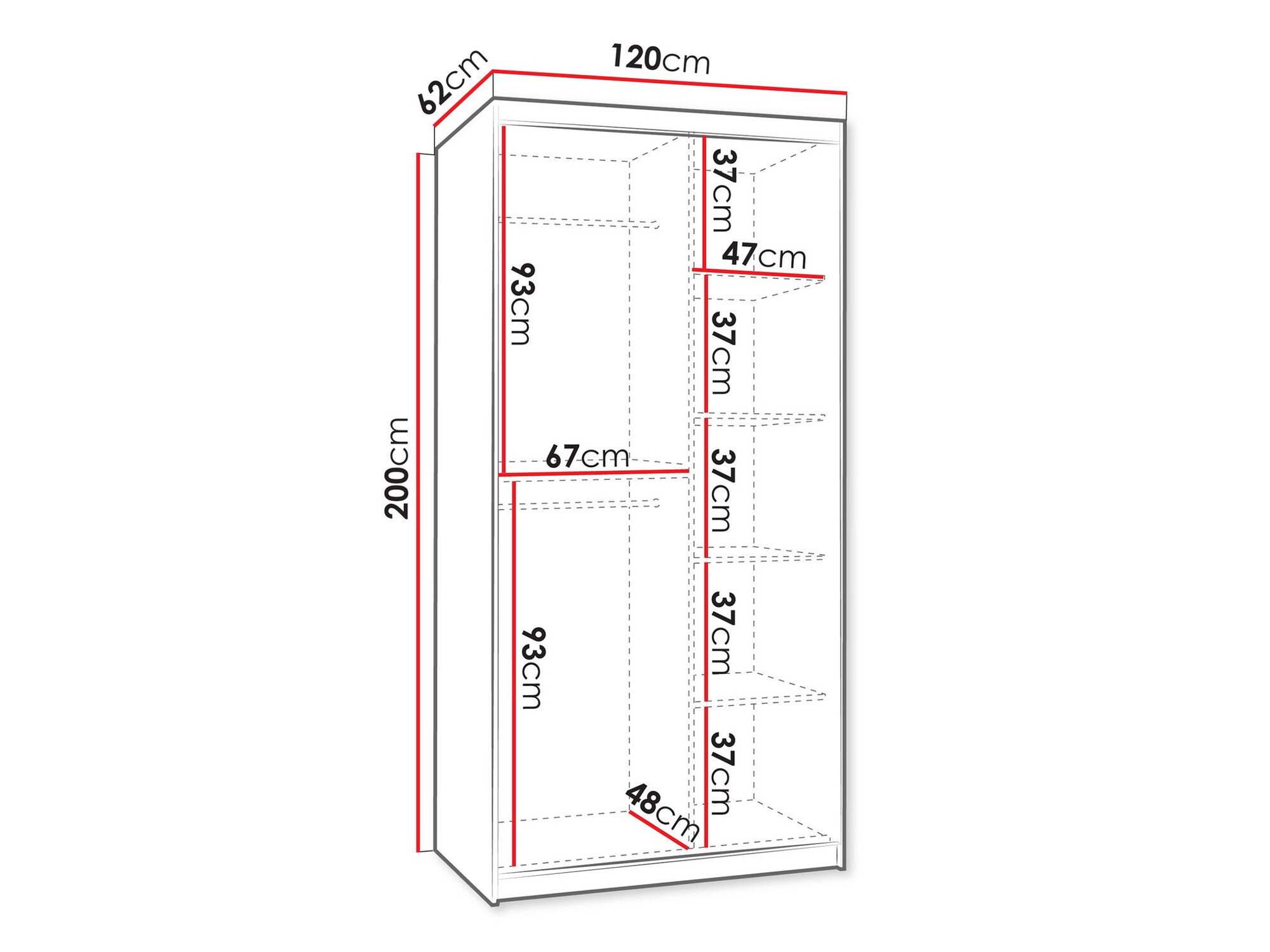 Skapis Hartford 501 (Kašmirs)