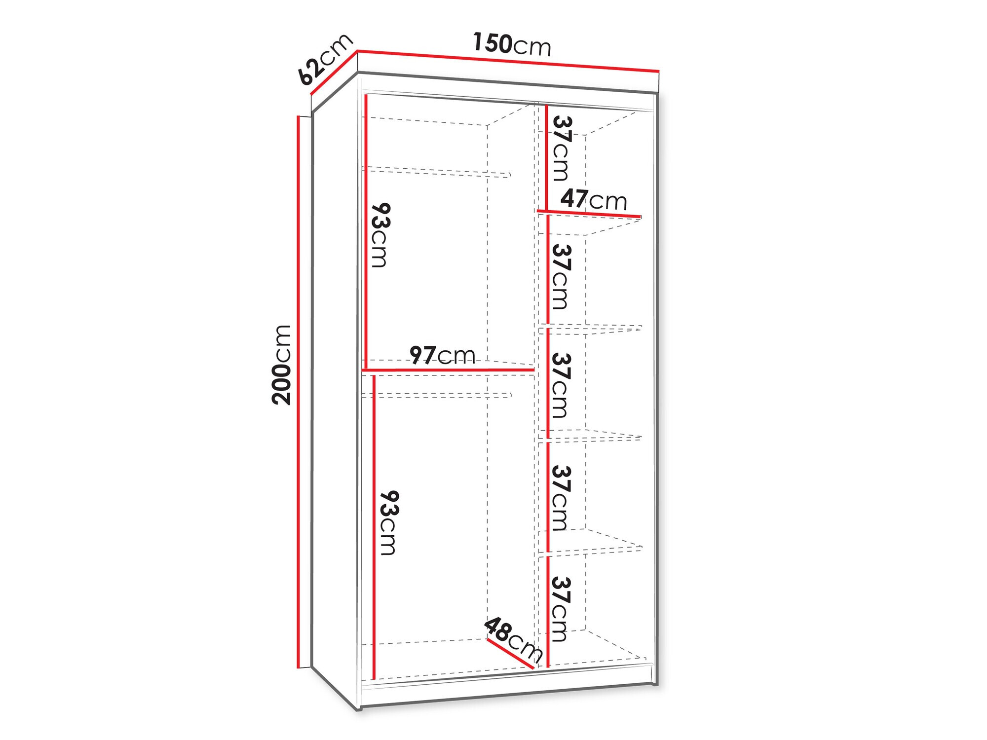 Skapis Hartford 502 (Artisan ozols)