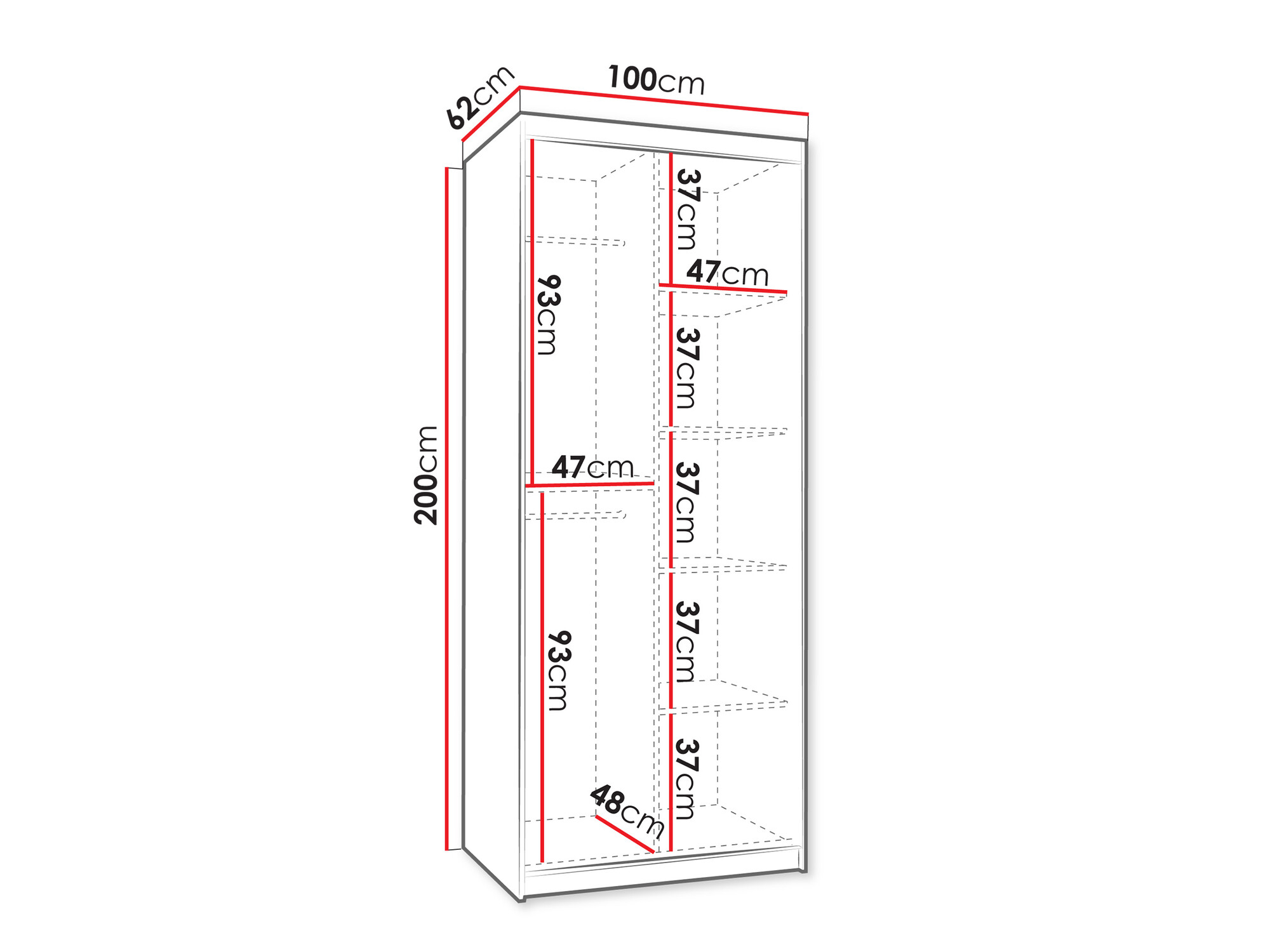 Skapis Hartford 505 (Artisan ozols)