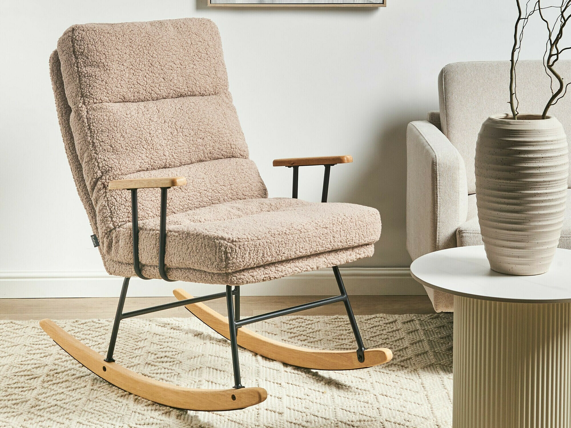 Šūpuļkrēsls Berwyn 2651 (Bēšs)