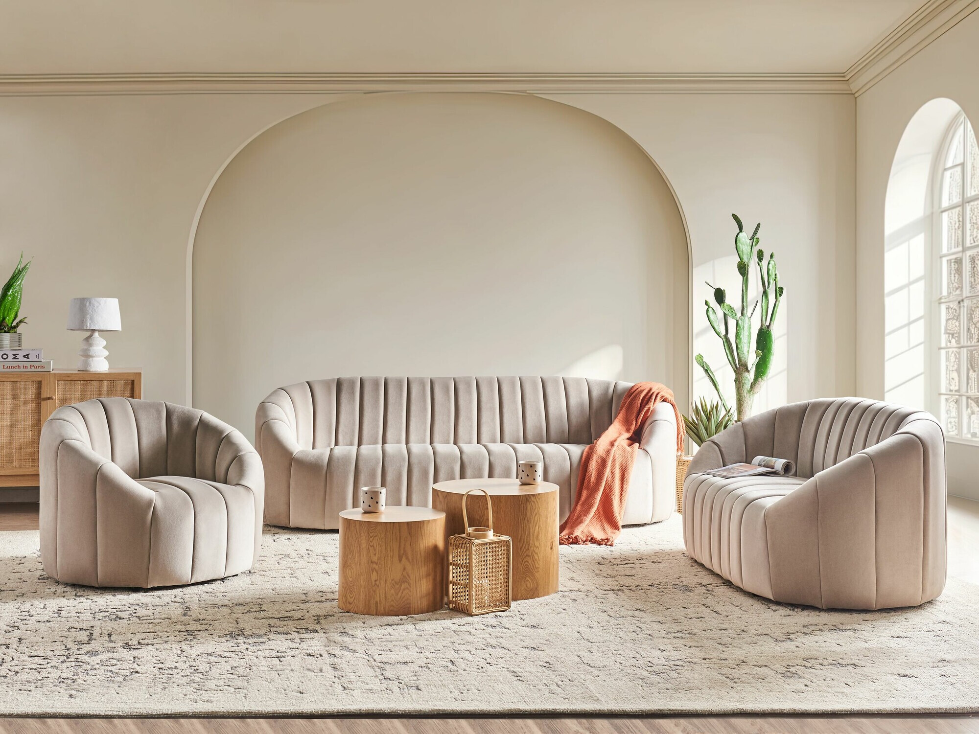 Dīvāns Berwyn 1270 (Bēšs)