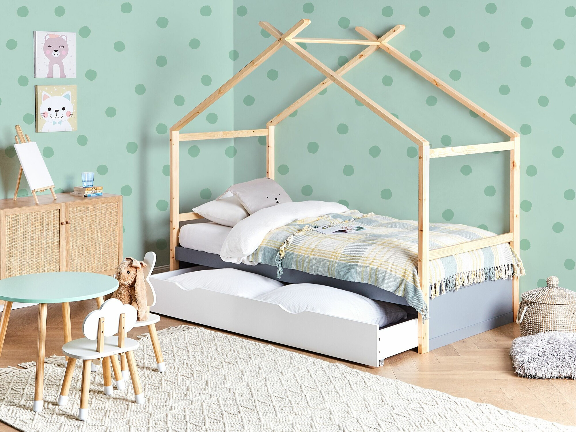 Gulta Berwyn 2652 (Pelēks + Gaišs koks)