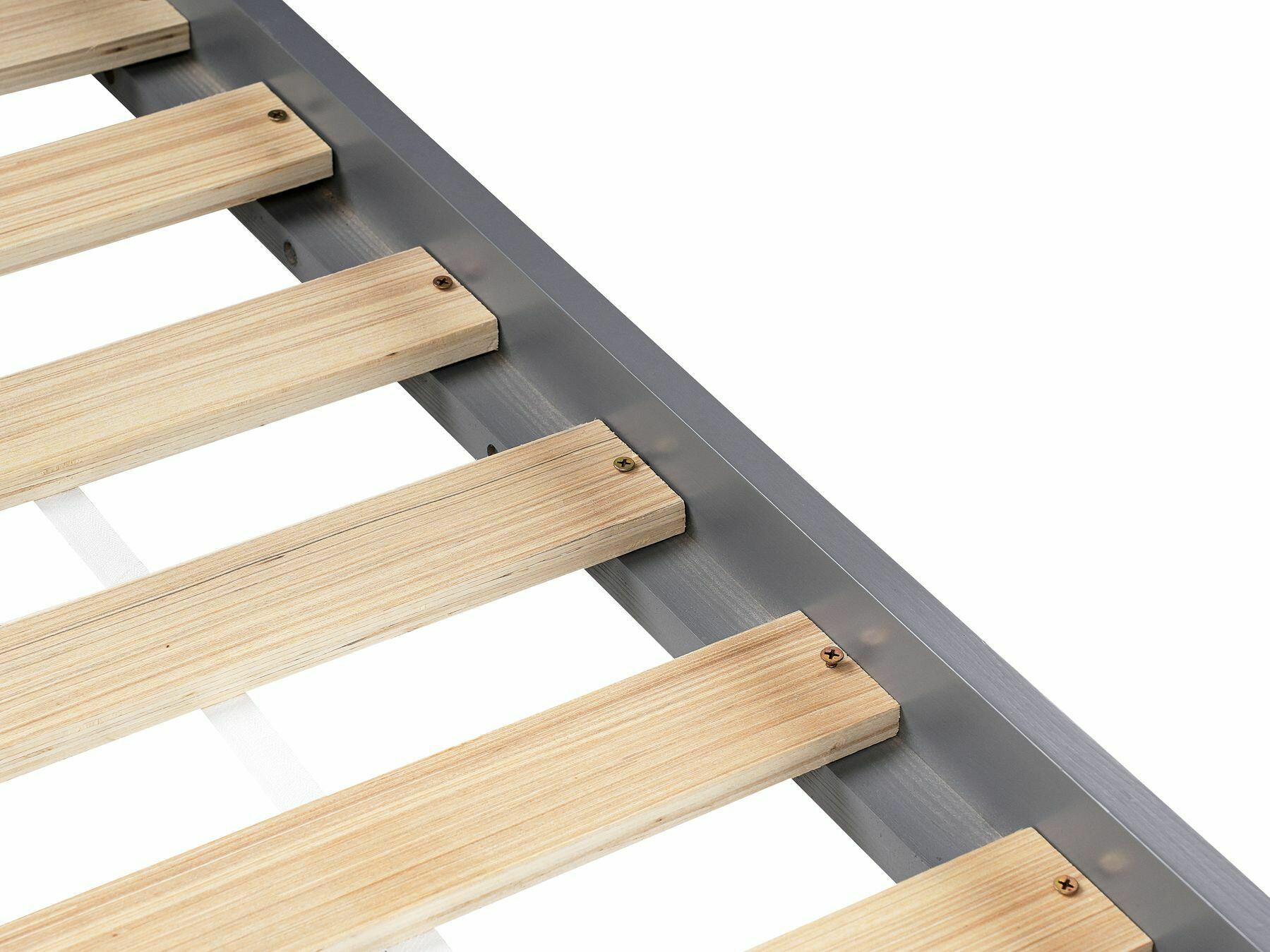 Кровать Berwyn 2652 (Серый + Светлое дерево)