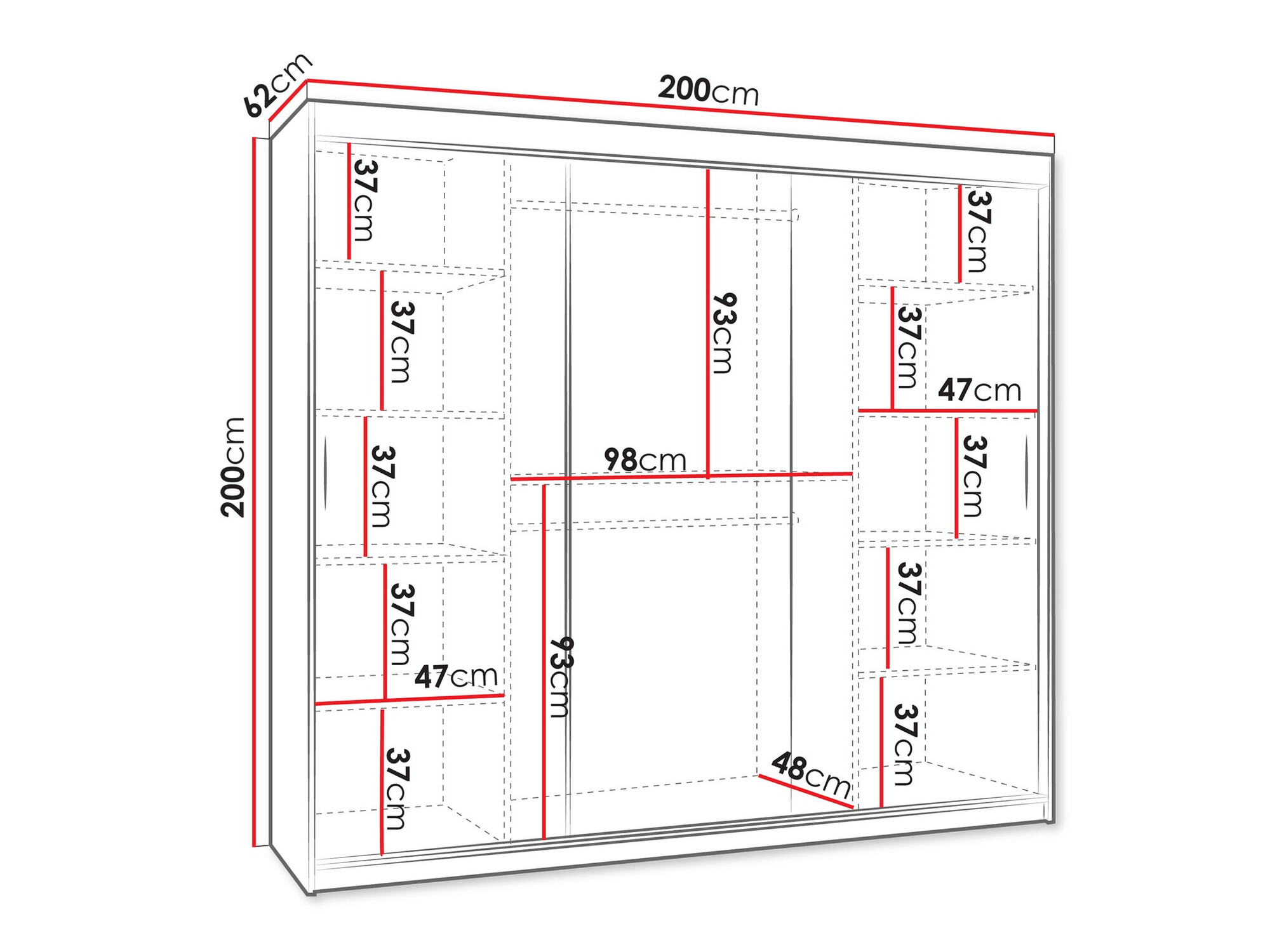 Skapis Hartford 507 (Artisan ozols)