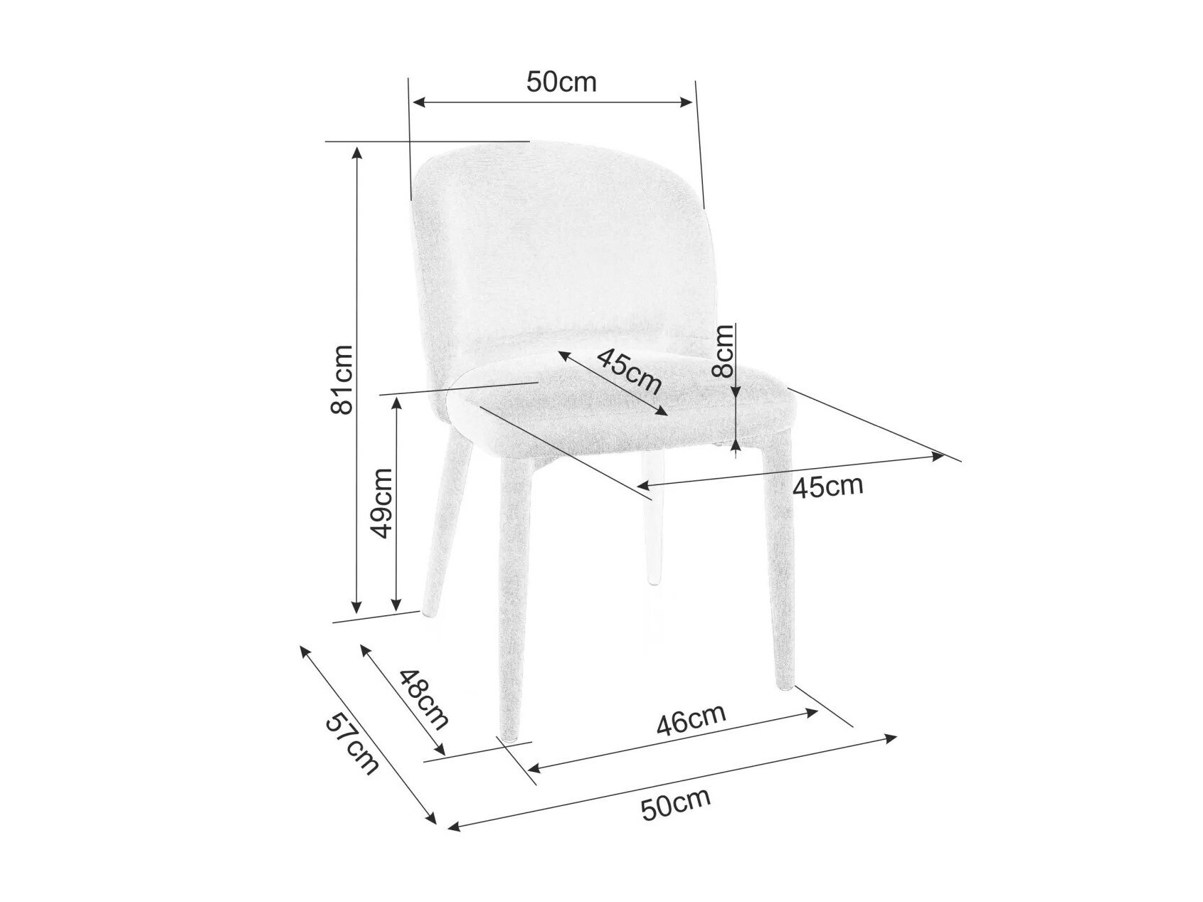 Krēsls Detroit 742 (Bēšs)