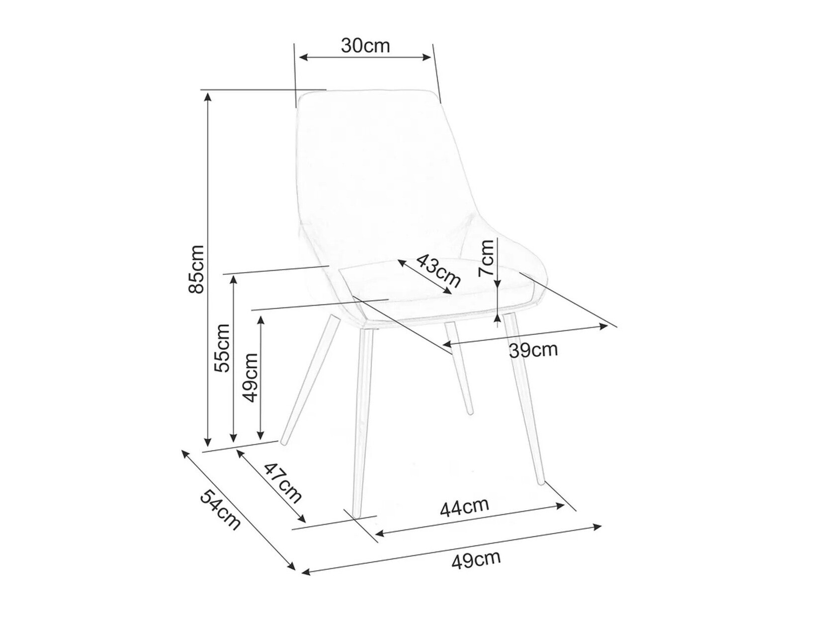 Krēsls Detroit 745 (Bēšs)