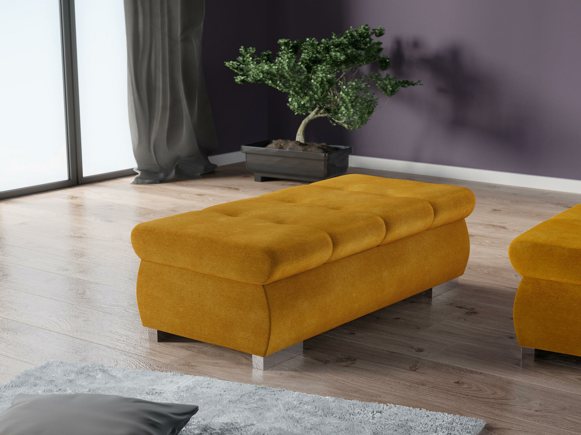 Мягкая скамья Comfivo 123 (Wave 05)