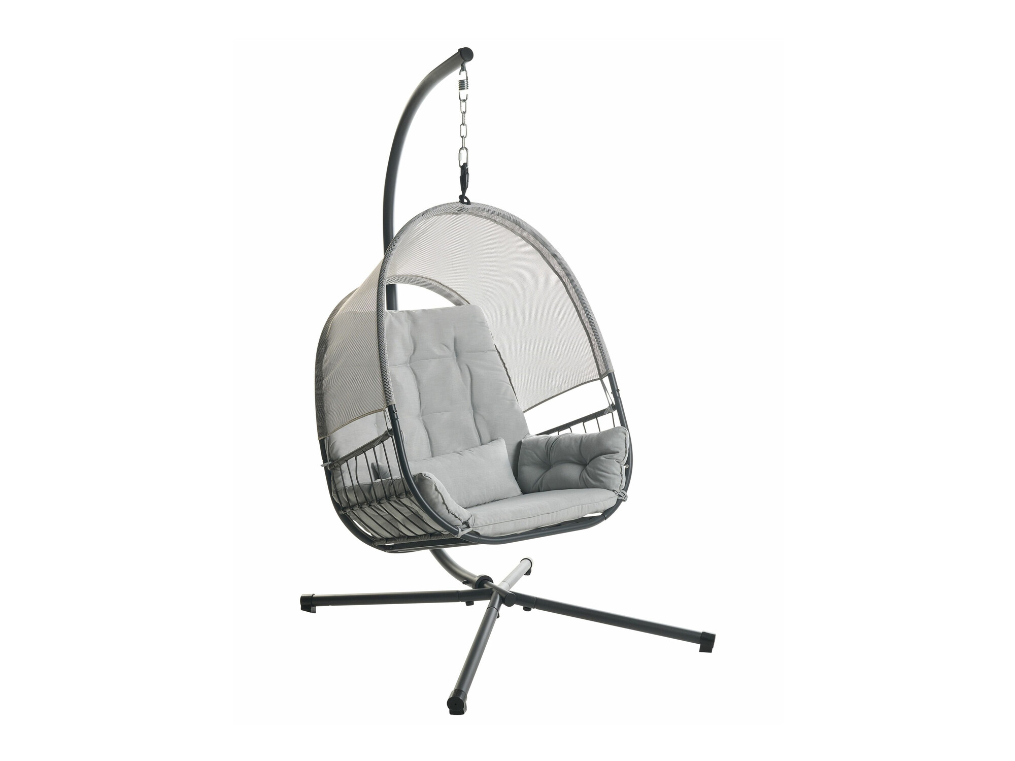 Piekaramais krēsls Berwyn 2655 (Gaiši pelēks)