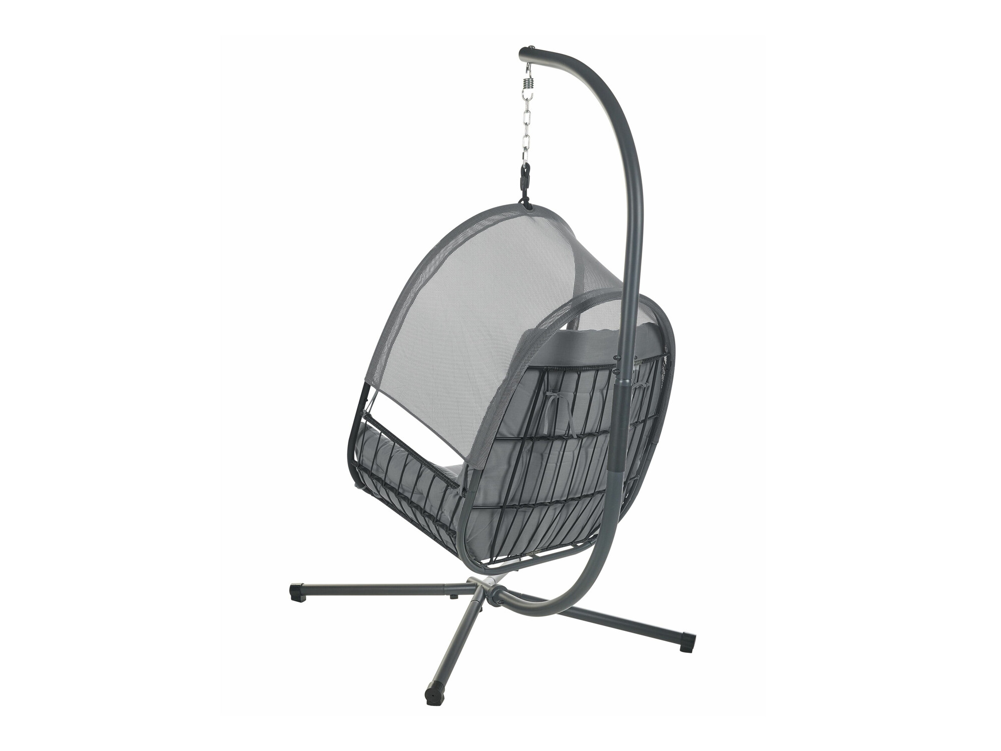 Piekaramais krēsls Berwyn 2655 (Tumši pelēks)