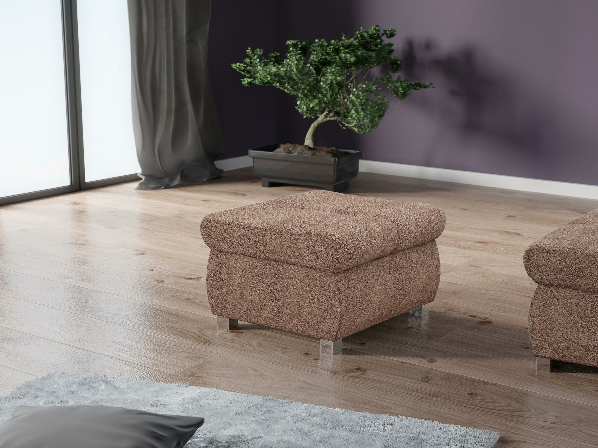 Пуф Comfivo 122 (Coral 45)