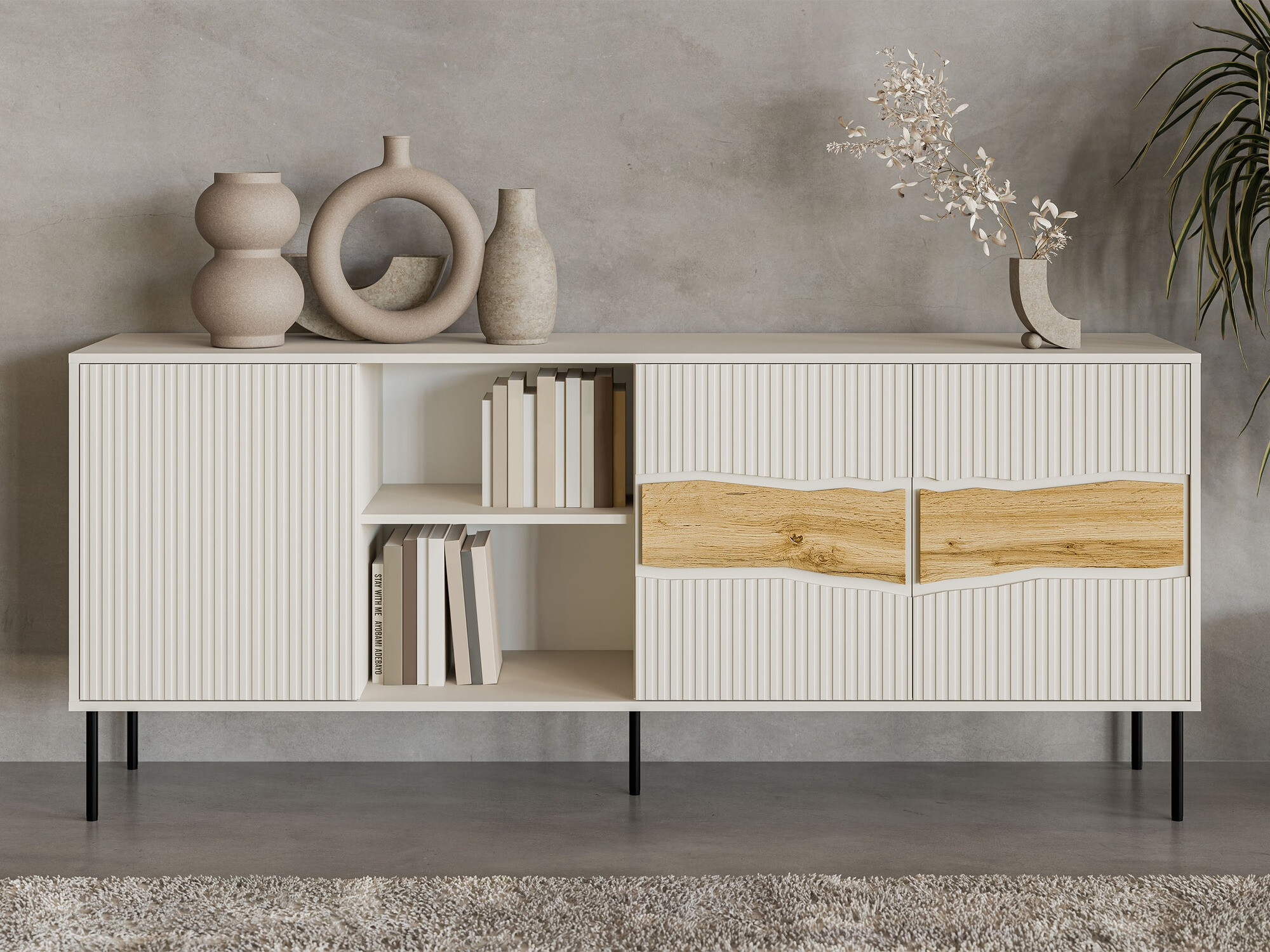 Skapis Monevare 101 (Votan ozols + Kašmirs)