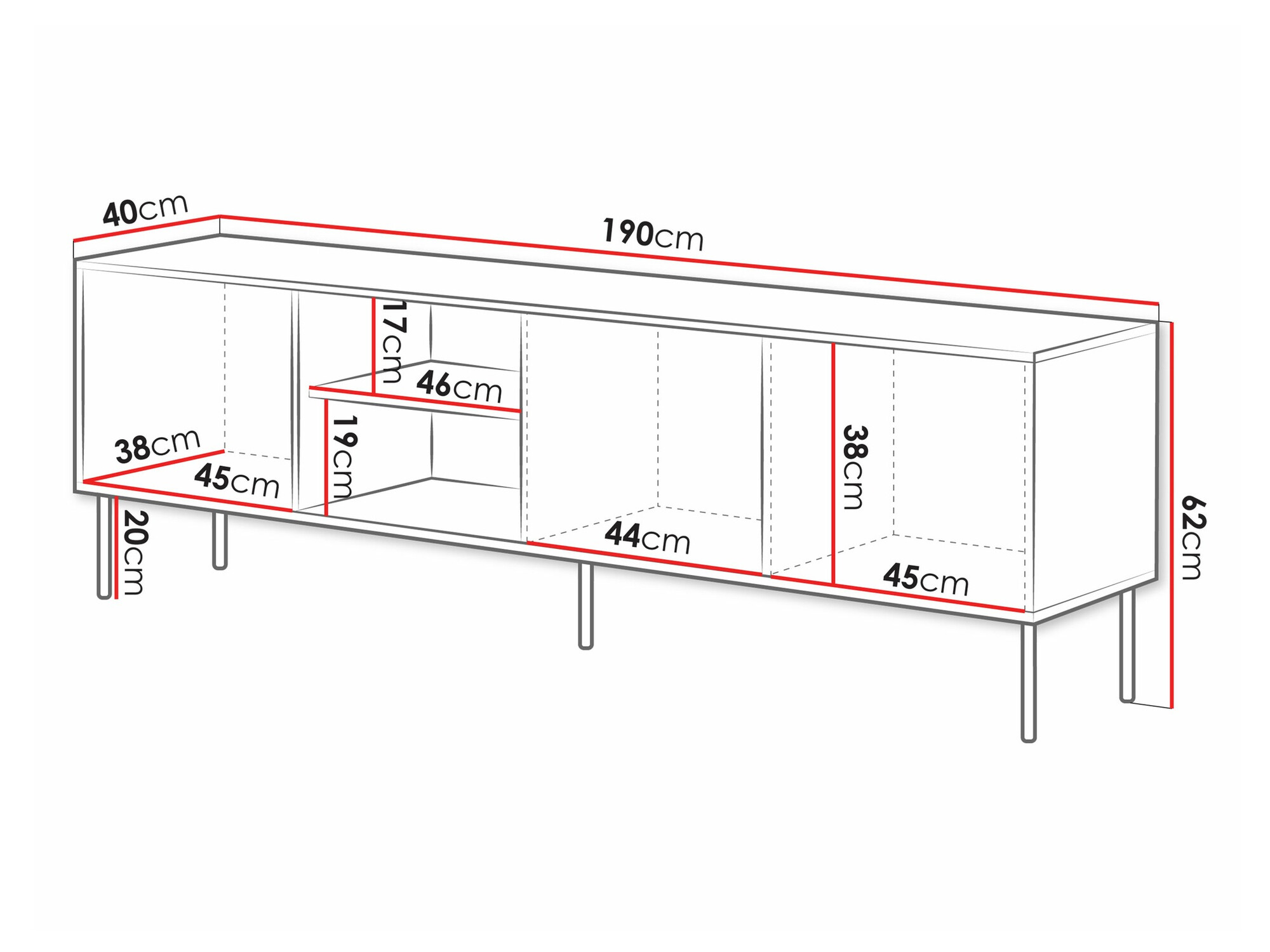 TV galds Monevare 102 (Votan ozols + Kašmirs)