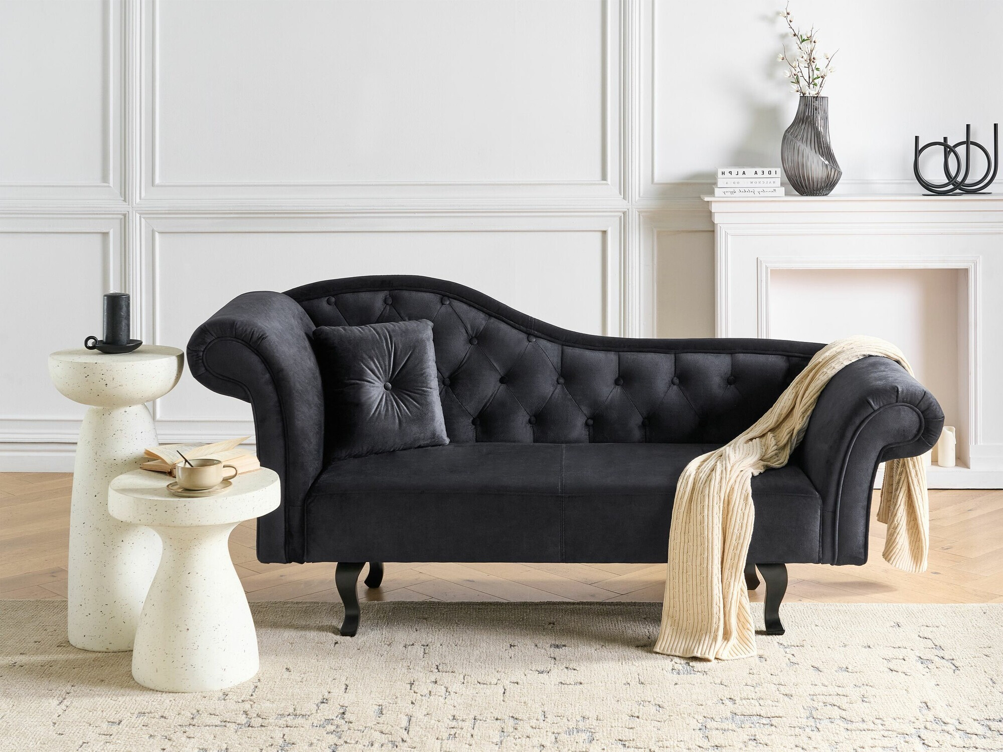 Кушетка Berwyn 1694 (Чёрный)