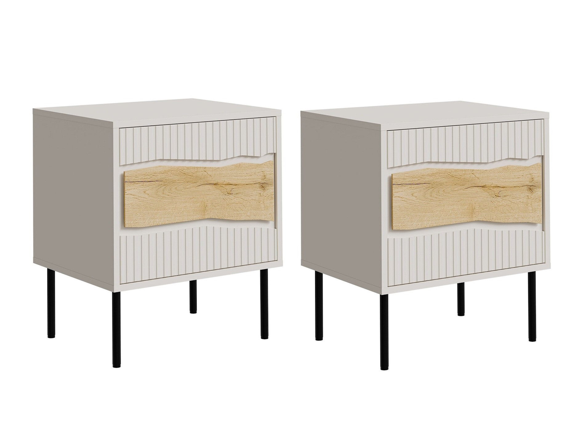 Naktsgaldiņu komplekts Monevare 104 (Votan ozols + Kašmirs)