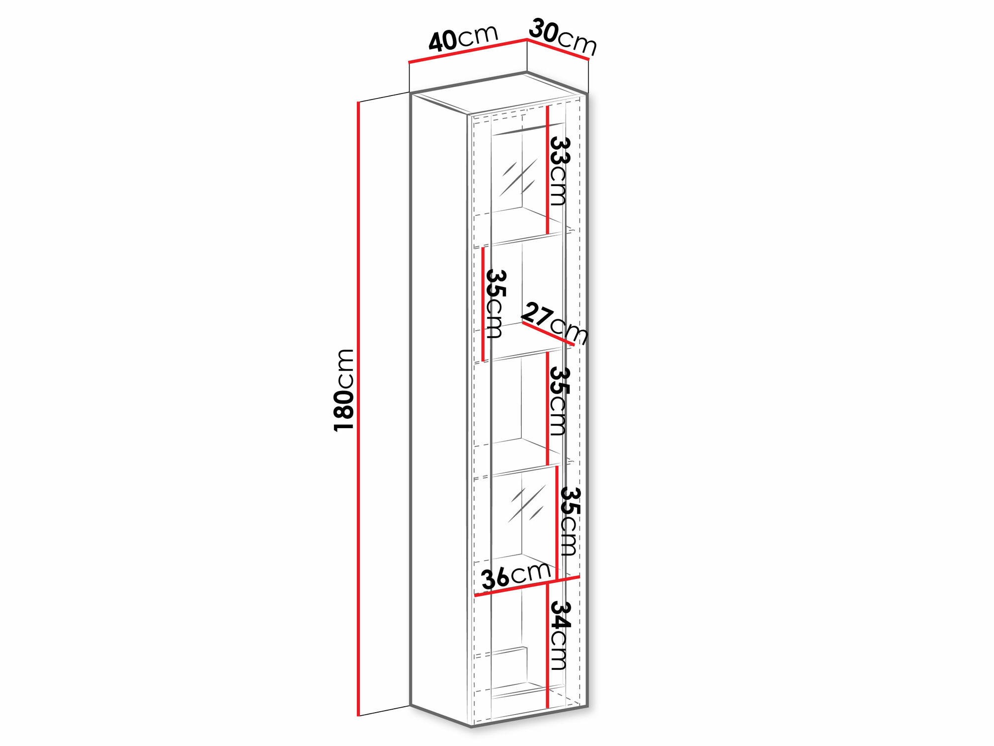 Piekarams plaukts Venenou 129 (Pelēks + Glancēts pelēks)