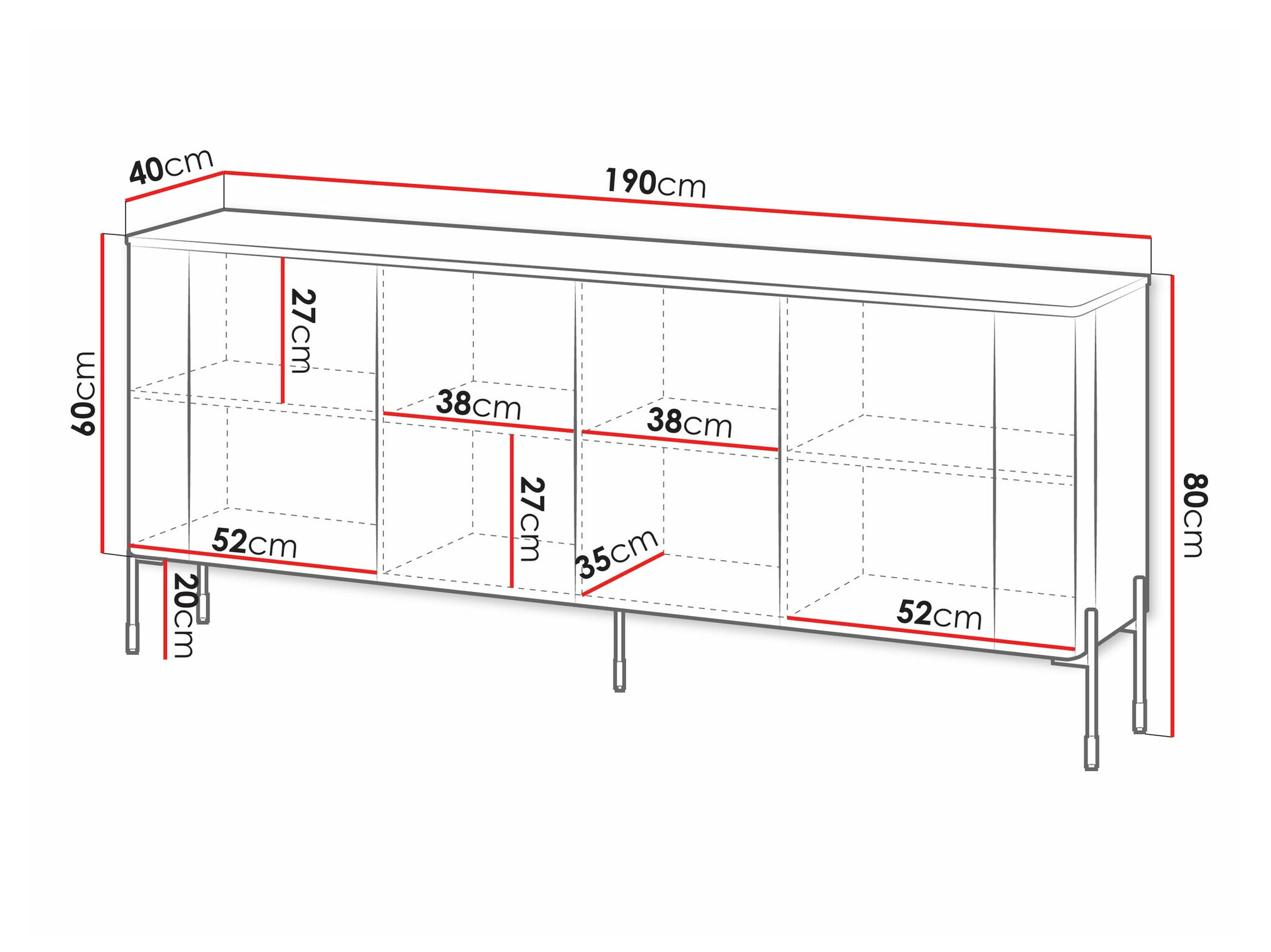 Шкафчик Mavnue 101 (Чёрный)