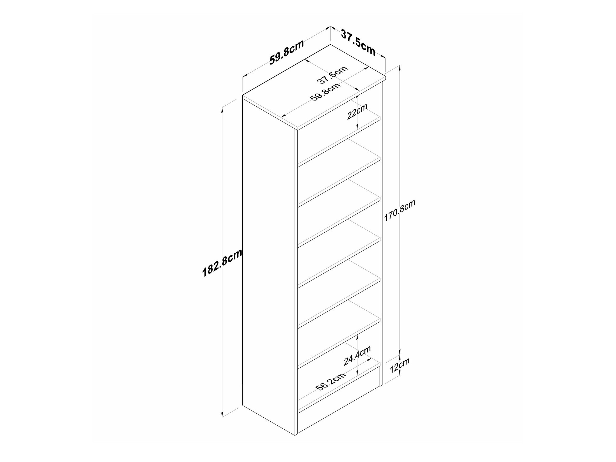 Стеллаж Kailua 2489