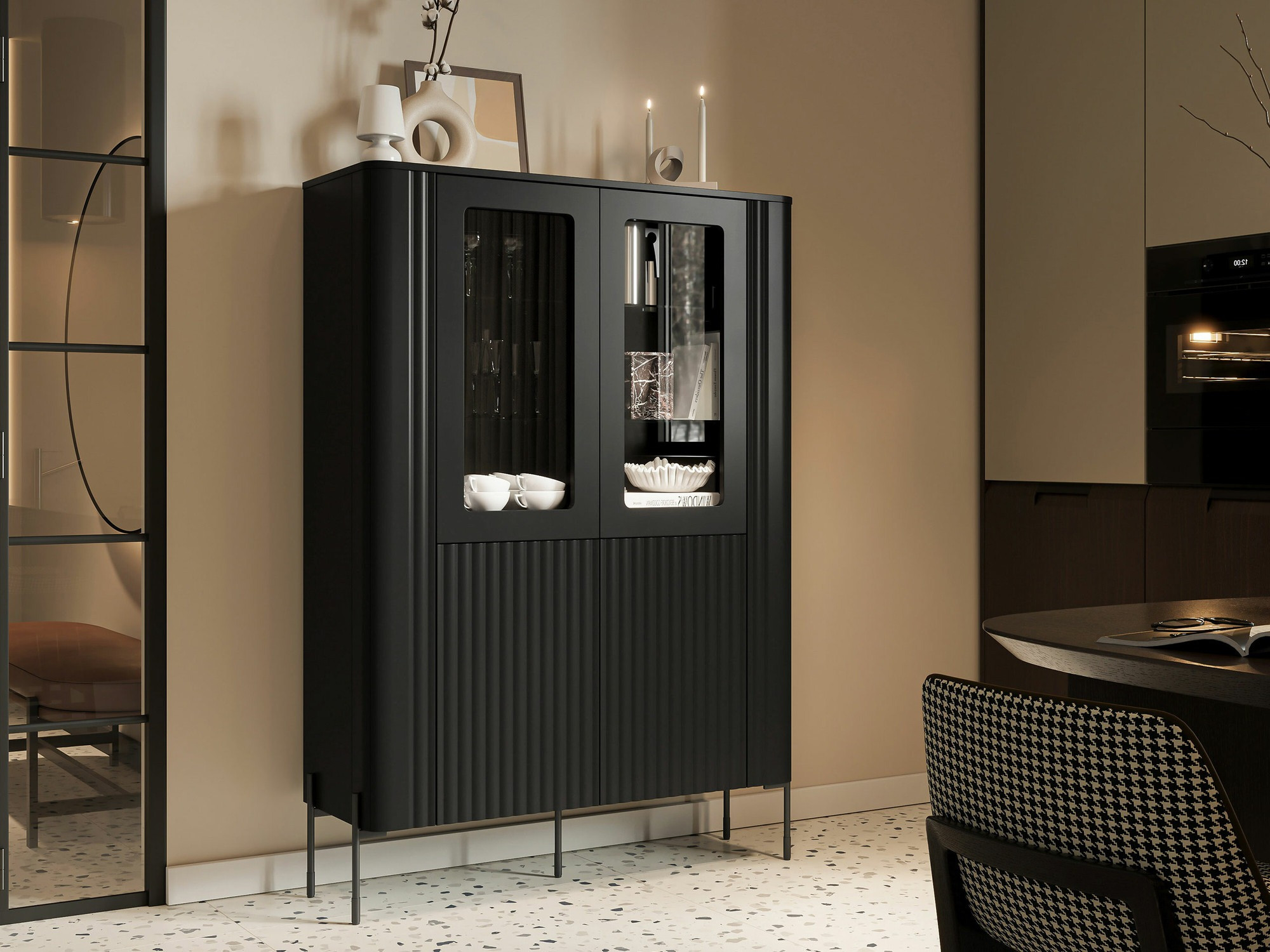 Стеллаж Mavnue 103 (Чёрный)