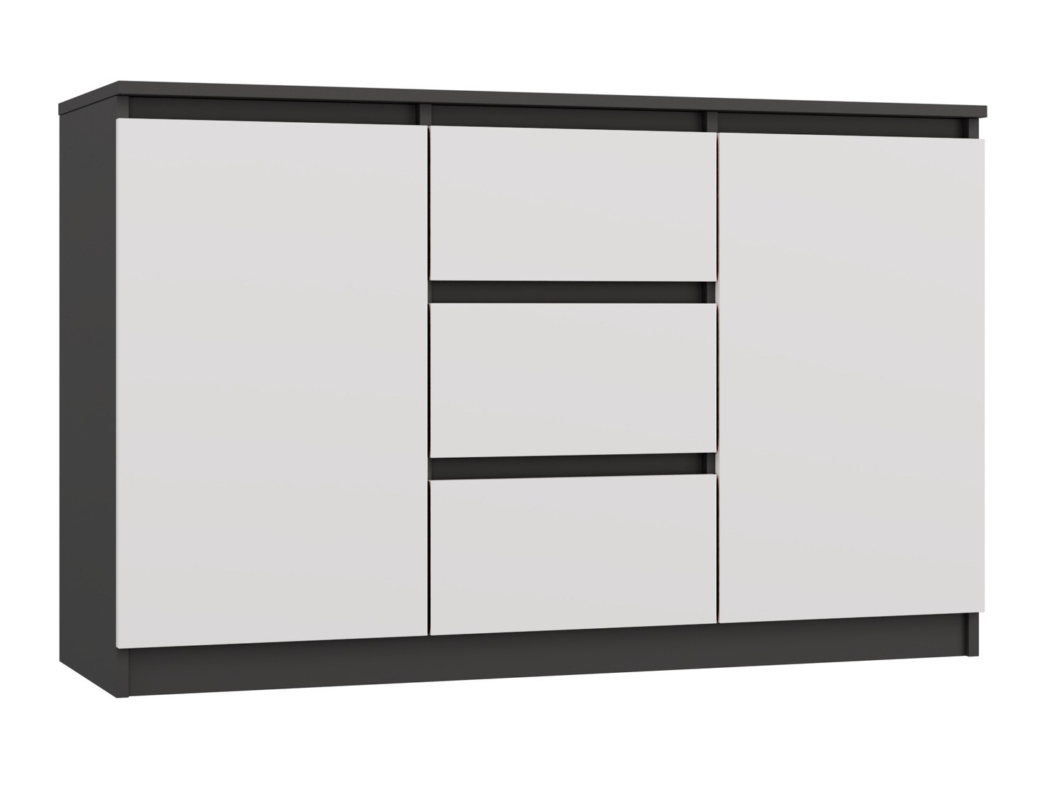 Kumode Elbvelu 112 (Balts + Antracīts)