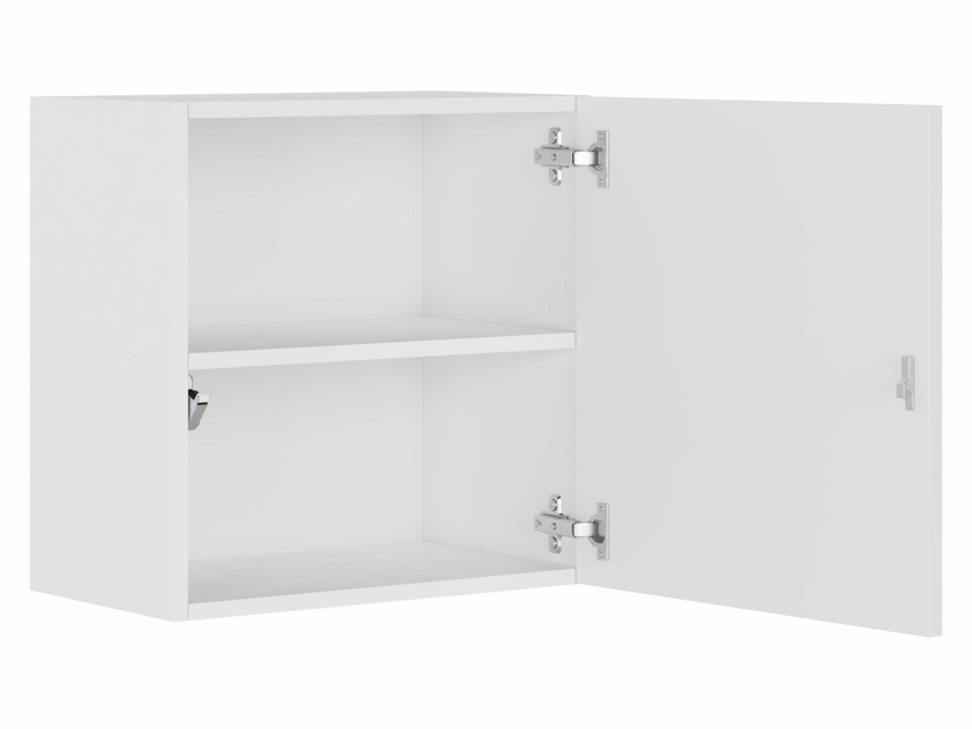 Настенные шкафы Venenou 127 (Серый + Глянцевый серый)